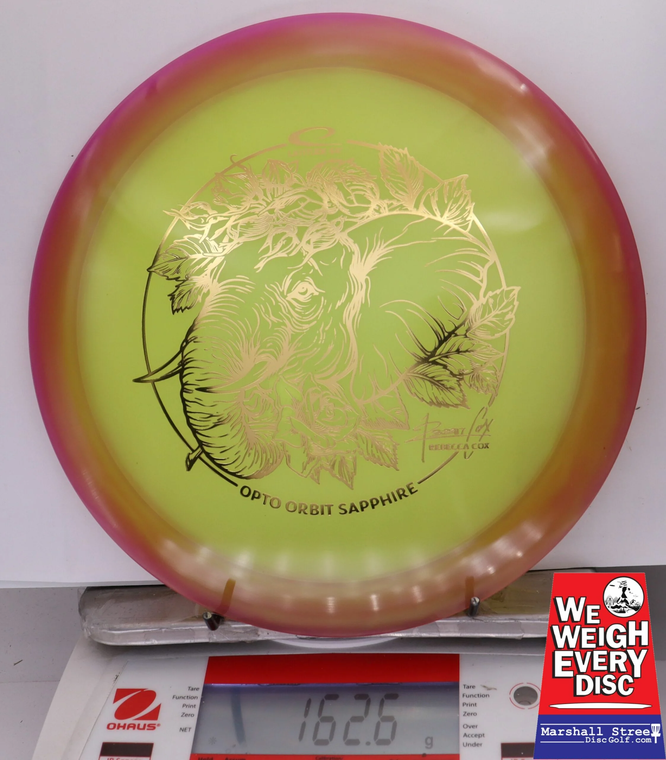 328207 Opto Orbit Sapphire, Rebecca Cox 2025 Team Series - #13 Red-Yellow, 163