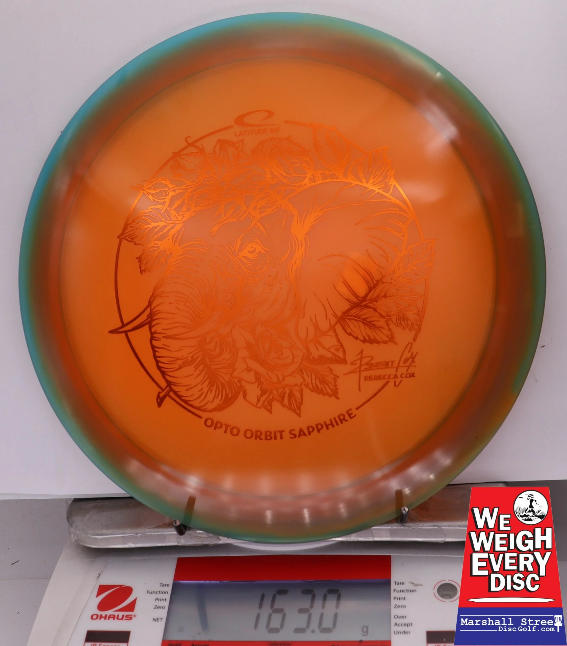 328213 Opto Orbit Sapphire, Rebecca Cox 2025 Team Series - #19 Green-Orange, 163