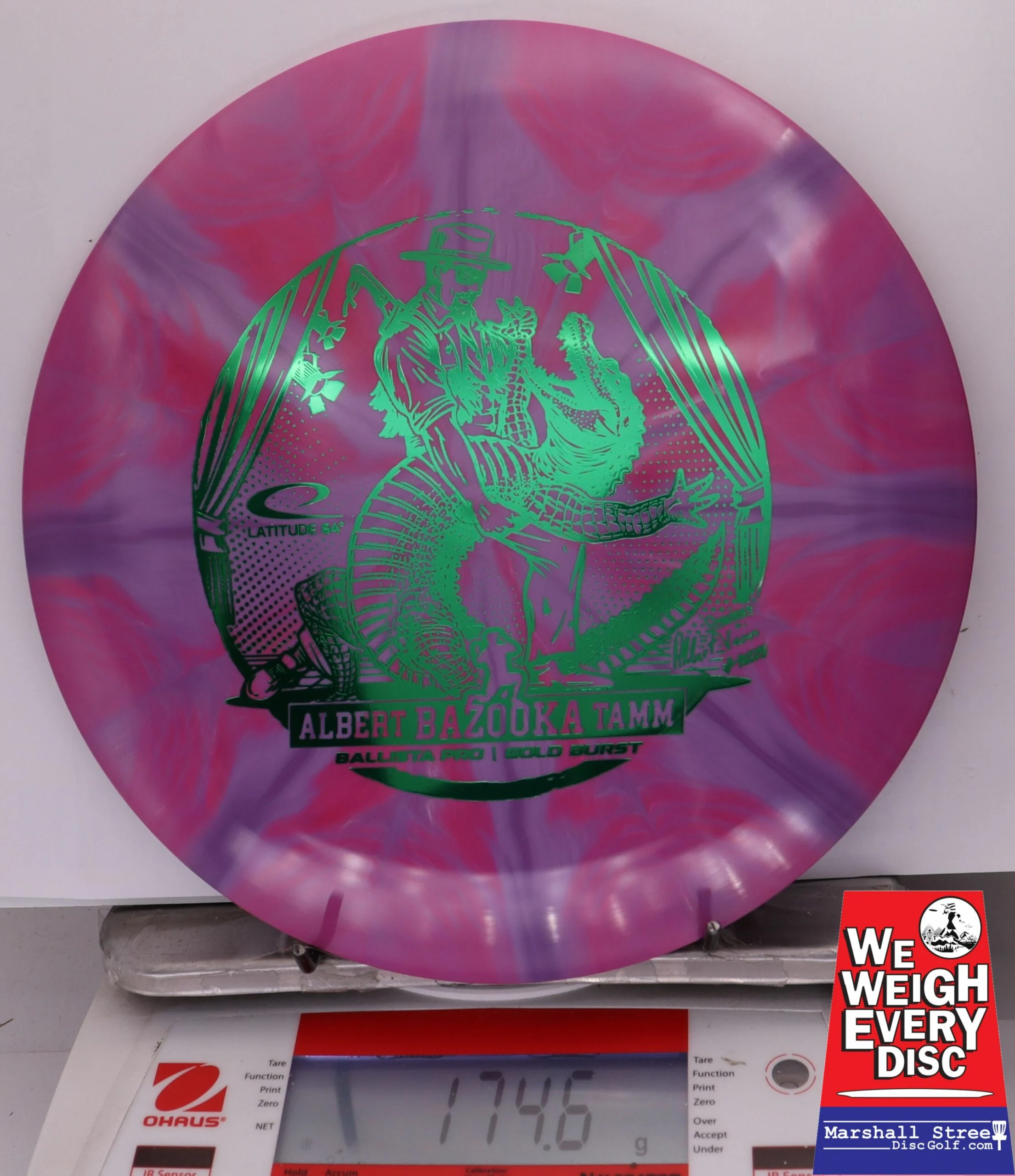 328249 Gold Burst Extreme Ballista Pro, Albert Tamm 2025 Team Series - #04 Maroon, 175