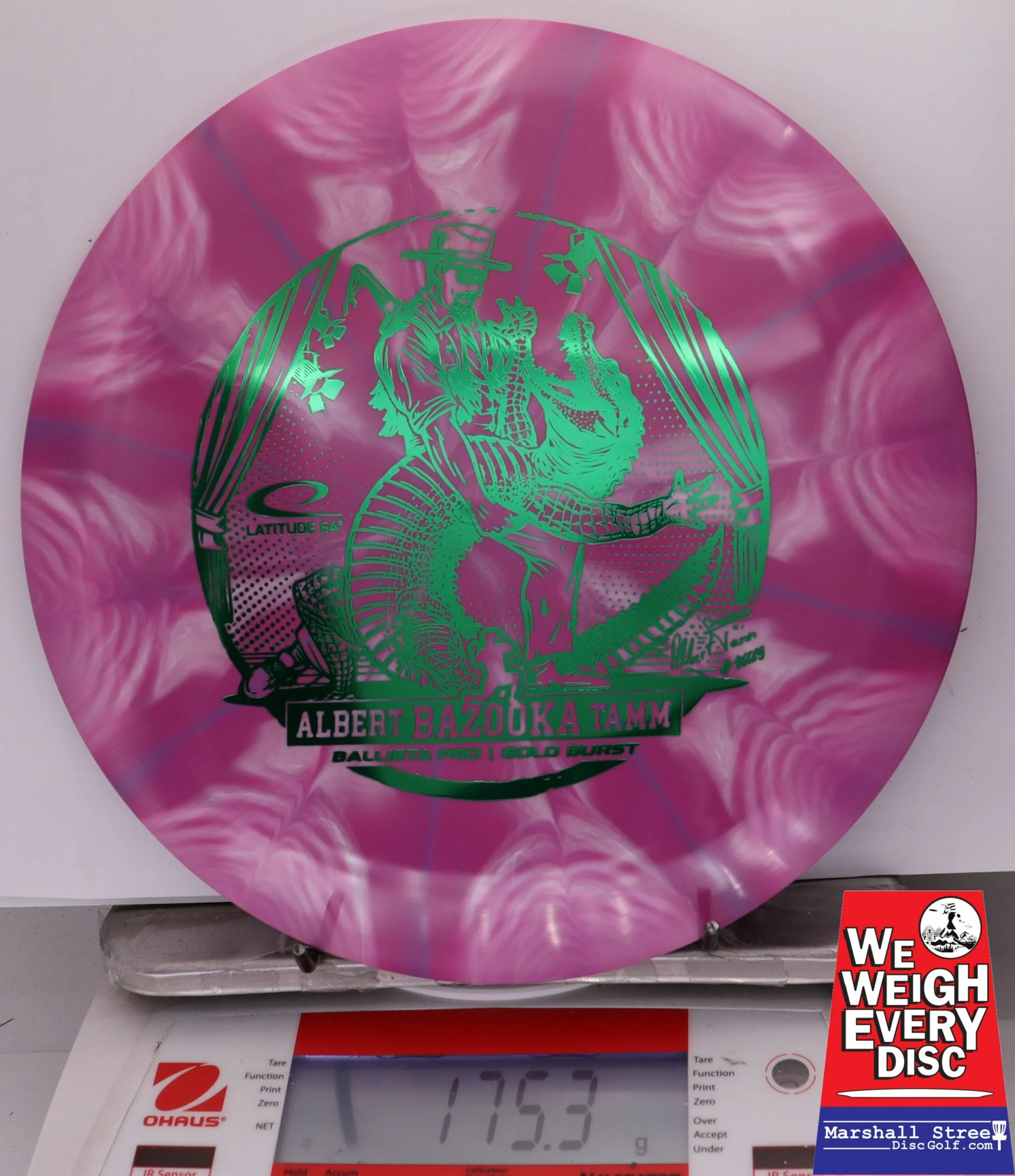 328250 Gold Burst Extreme Ballista Pro, Albert Tamm 2025 Team Series - #05 Maroon, 175