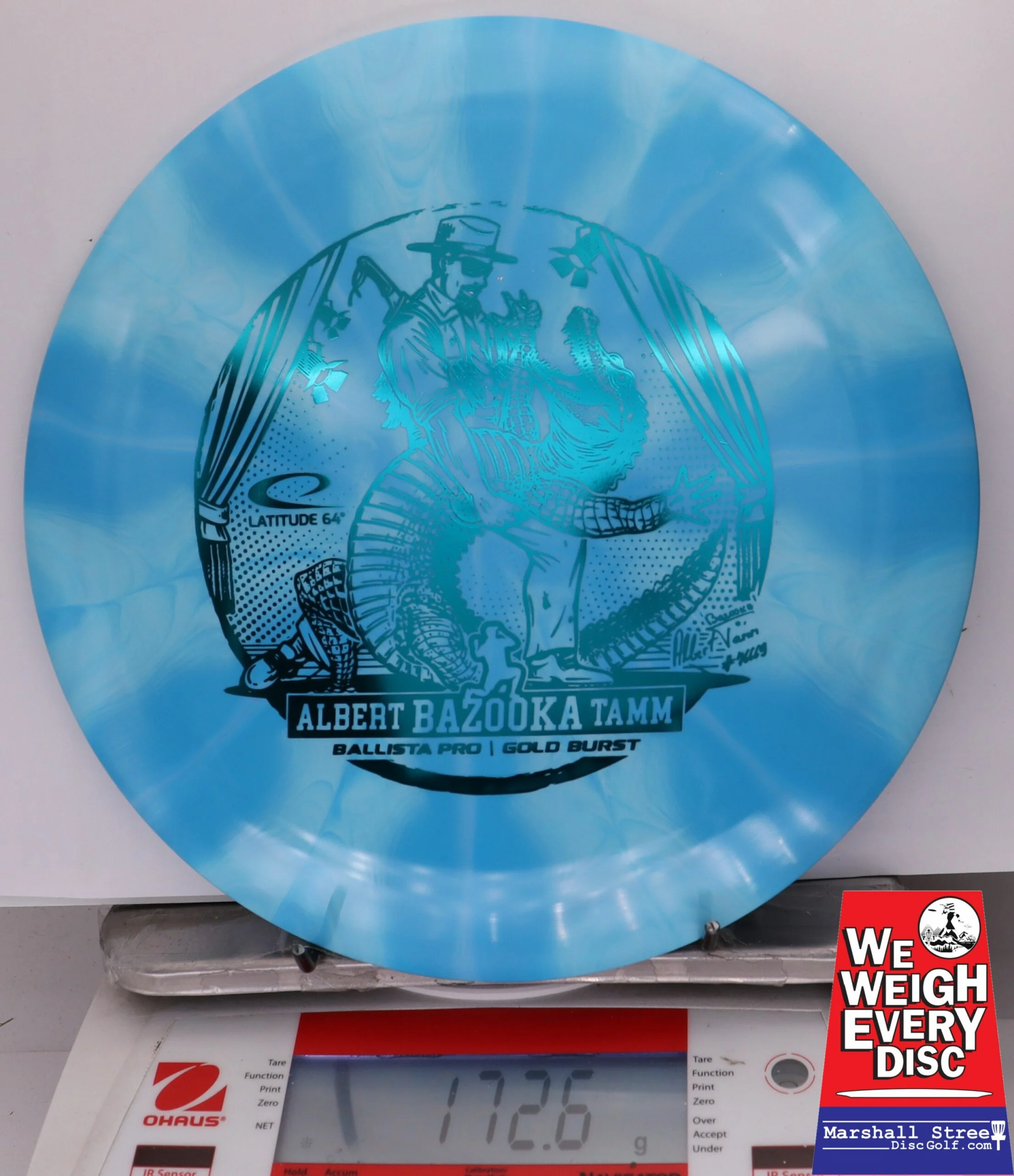 328252 Gold Burst Extreme Ballista Pro, Albert Tamm 2025 Team Series - #07 Blue, 173