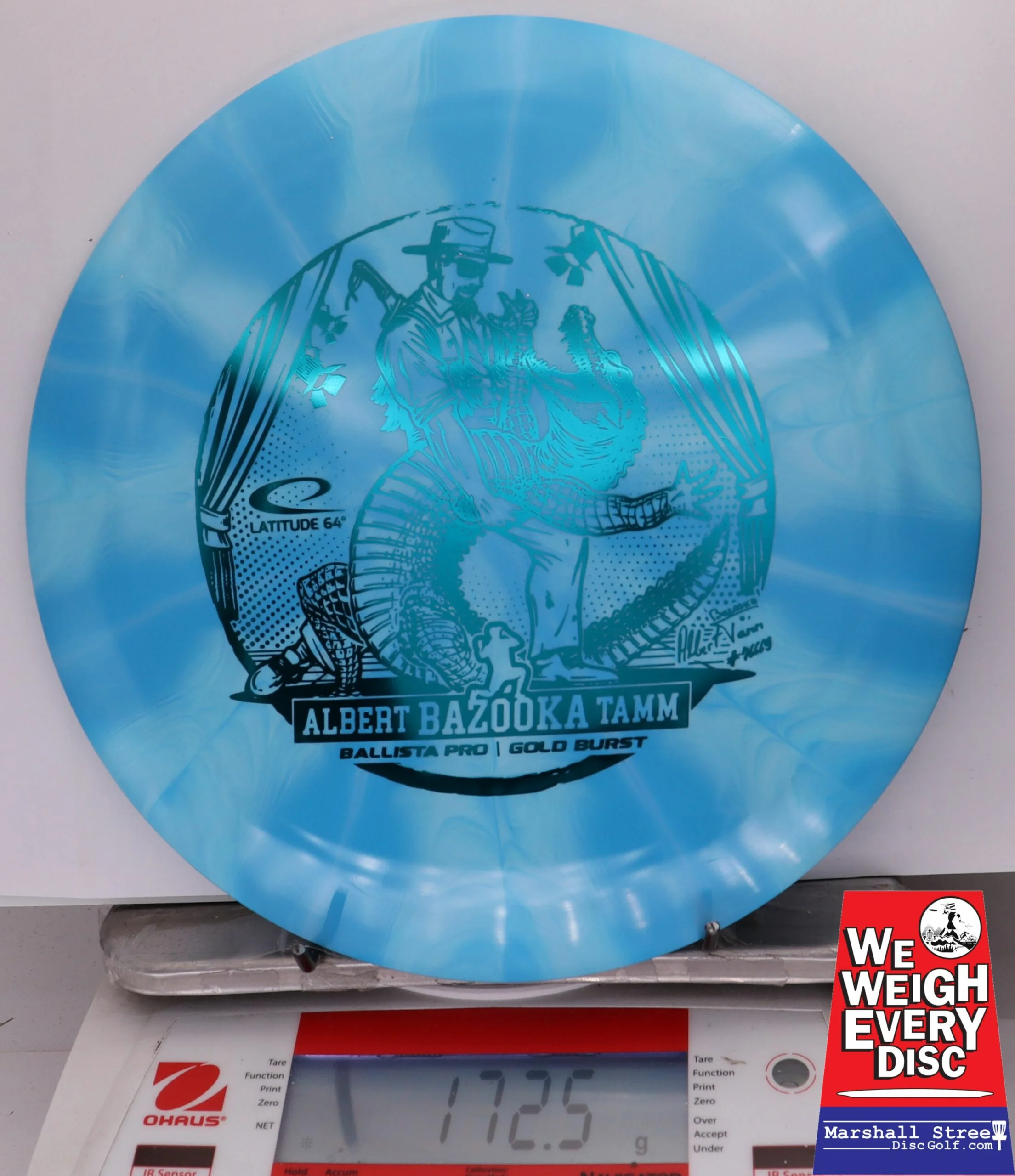 328253 Gold Burst Extreme Ballista Pro, Albert Tamm 2025 Team Series - #08 Blue, 173
