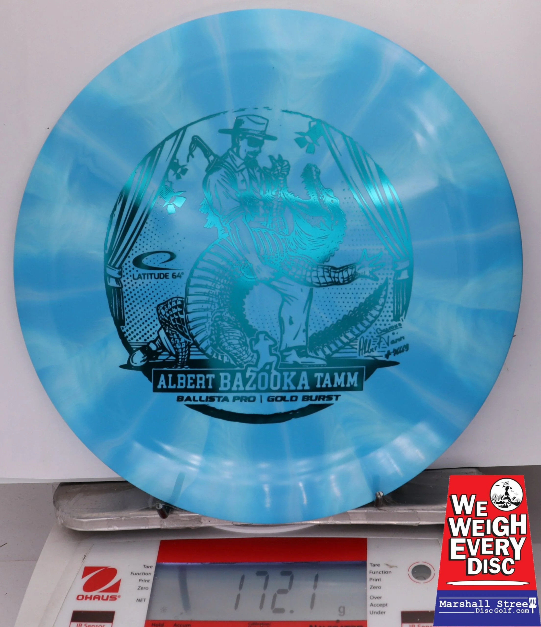 328254 Gold Burst Extreme Ballista Pro, Albert Tamm 2025 Team Series - #09 Blue, 172