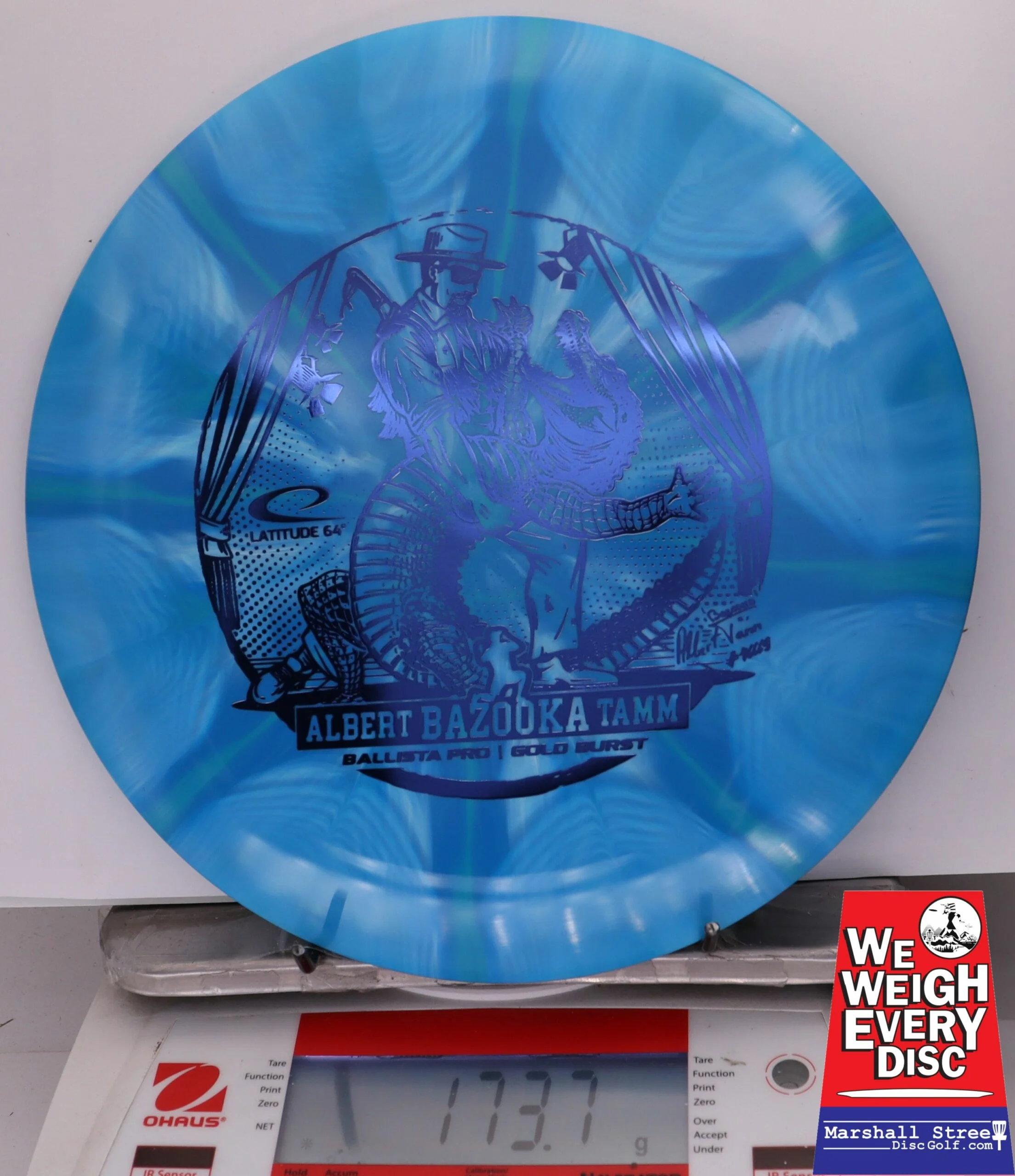 328255 Gold Burst Extreme Ballista Pro, Albert Tamm 2025 Team Series - #10 Blue, 174