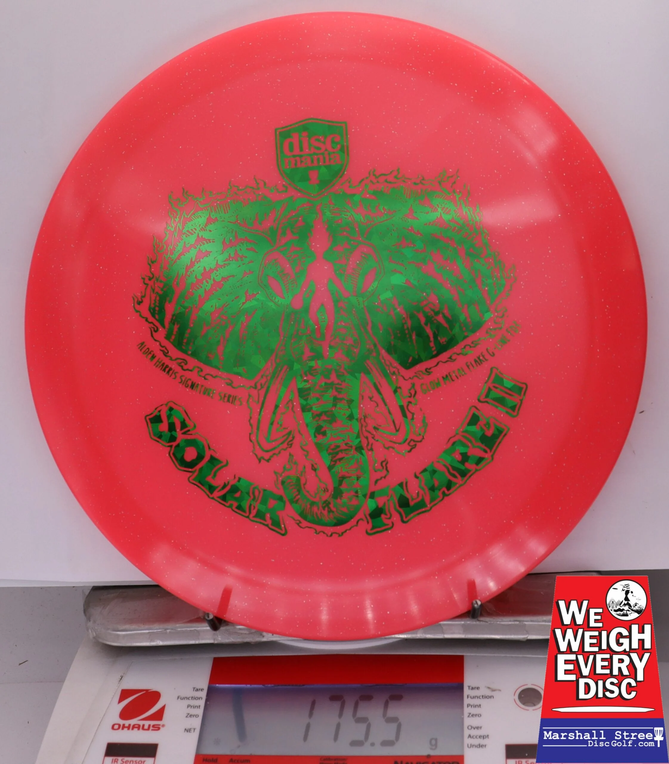 328313 Glow Metal Flake C-Line FD3 Solar Flare 2, Alden Harris 2025 Signature Series - #16 Pink, 176