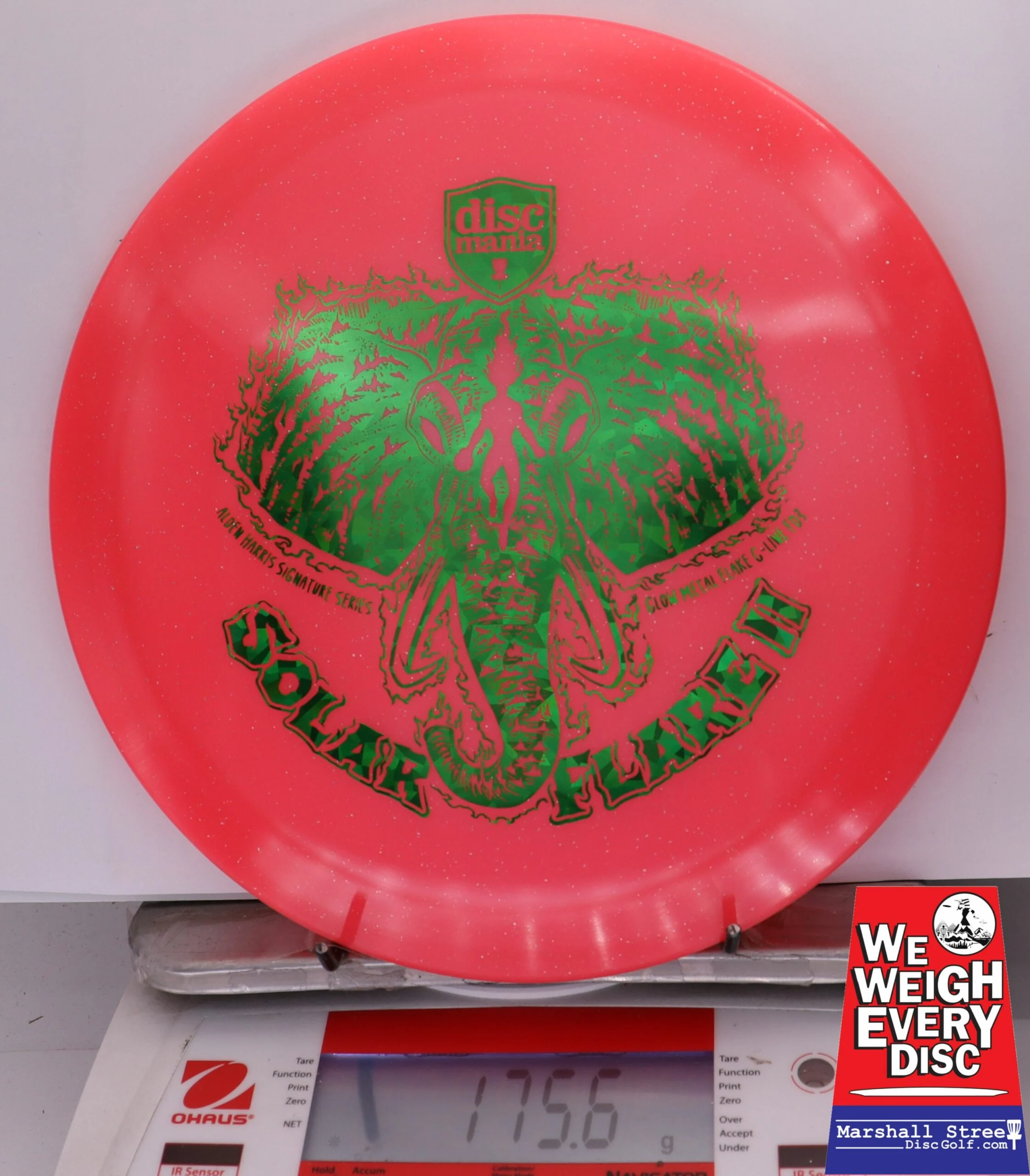 328317 Glow Metal Flake C-Line FD3 Solar Flare 2, Alden Harris 2025 Signature Series - #20 Pink, 176