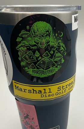 Martial Street Sticker, 3" Round
