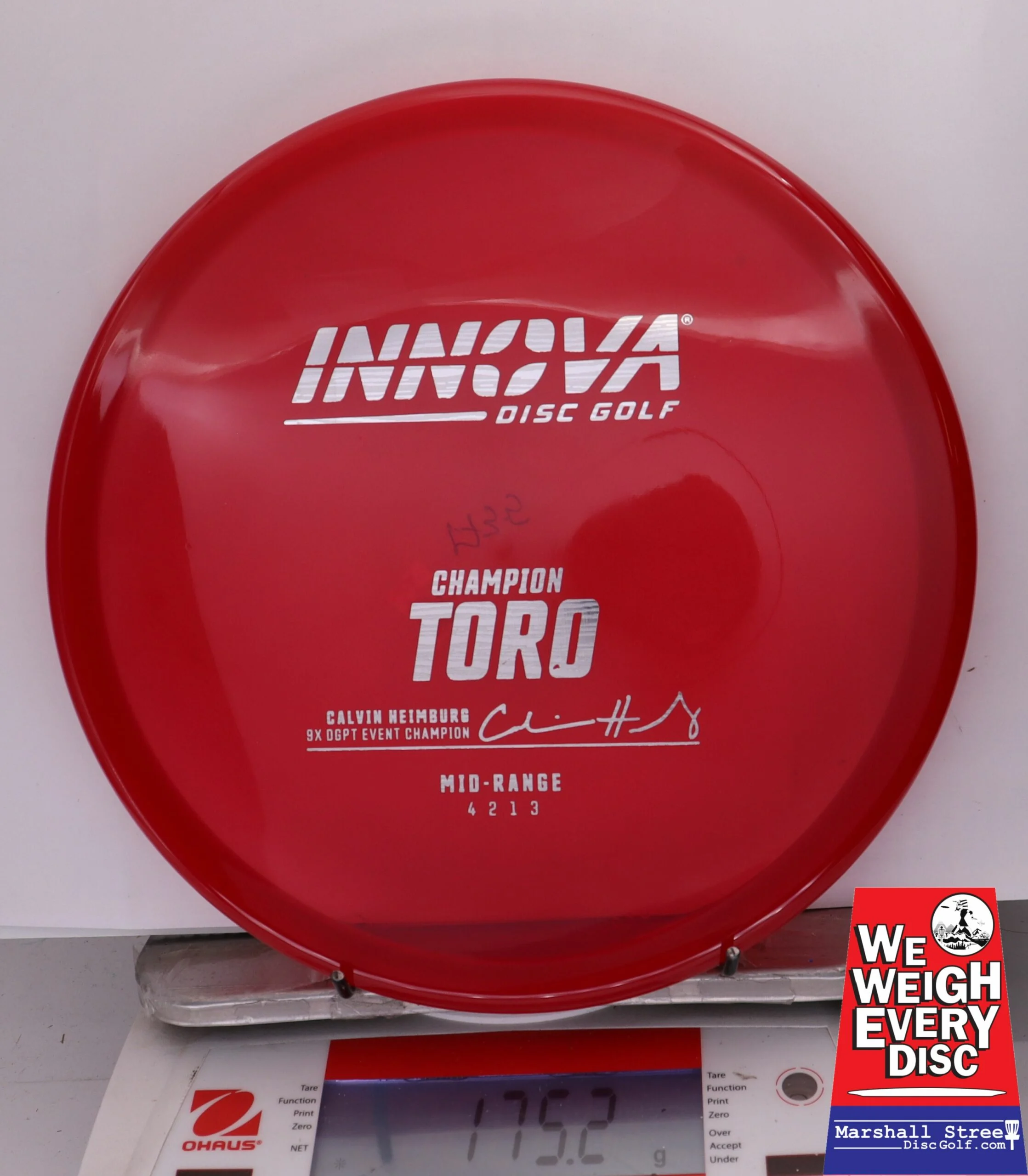331078 Champion Toro, Calvin Heimburg - #336 Red, 175
