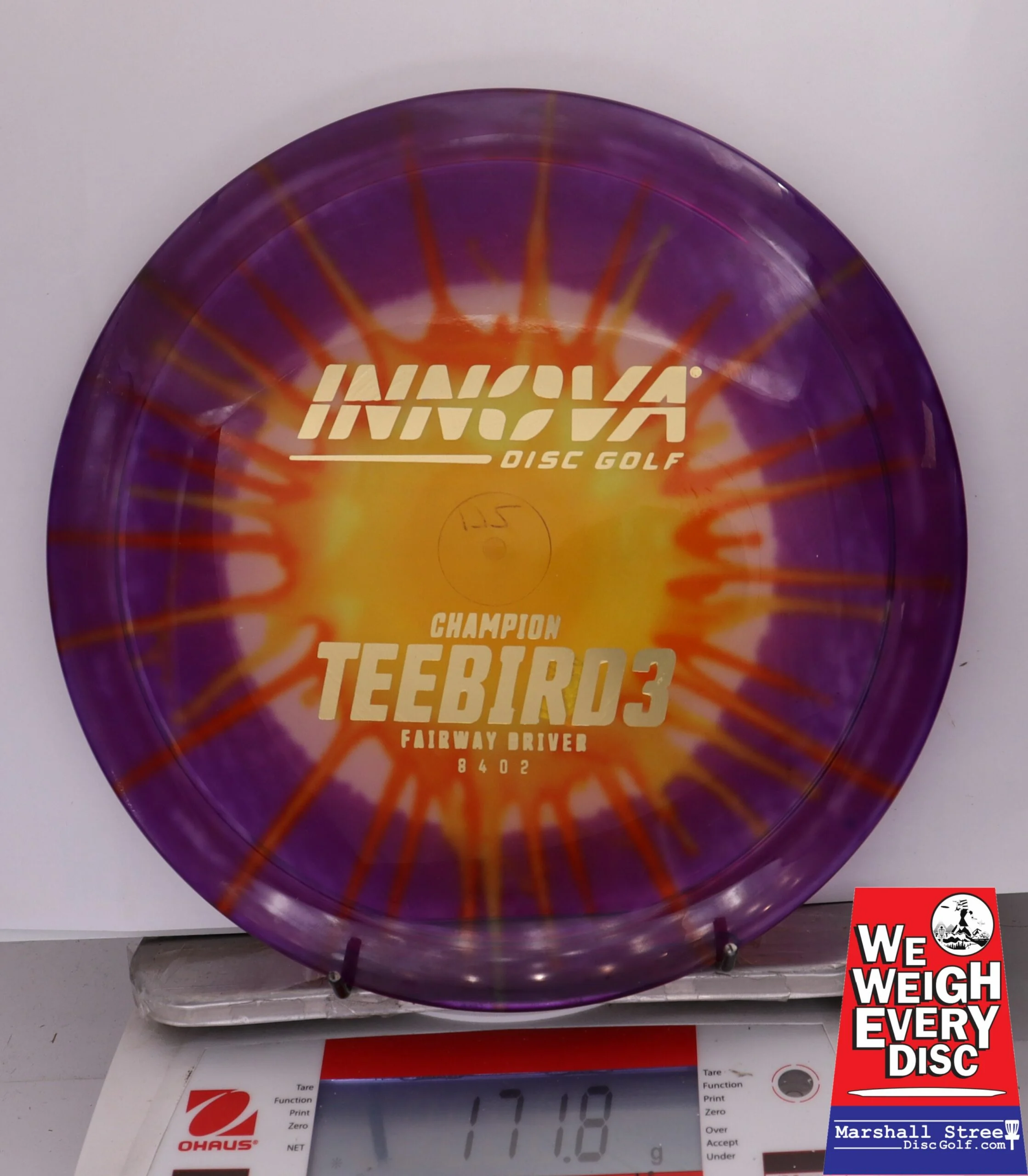 331283 Tie-Dye Champion Teebird3 - #340 PurpleRedYellow Spin, 172