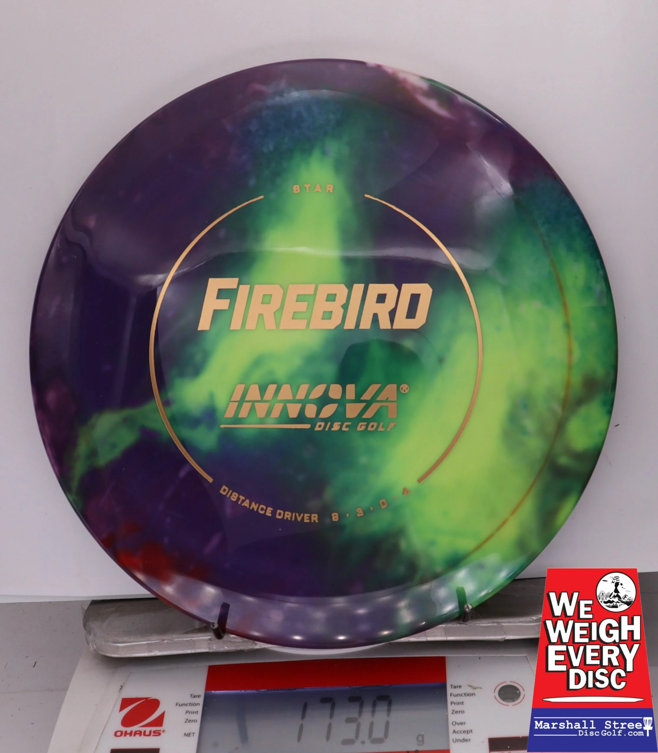 331298 Tie-Dye Star Firebird - #338 PurpleGreenYellow Areas, 173
