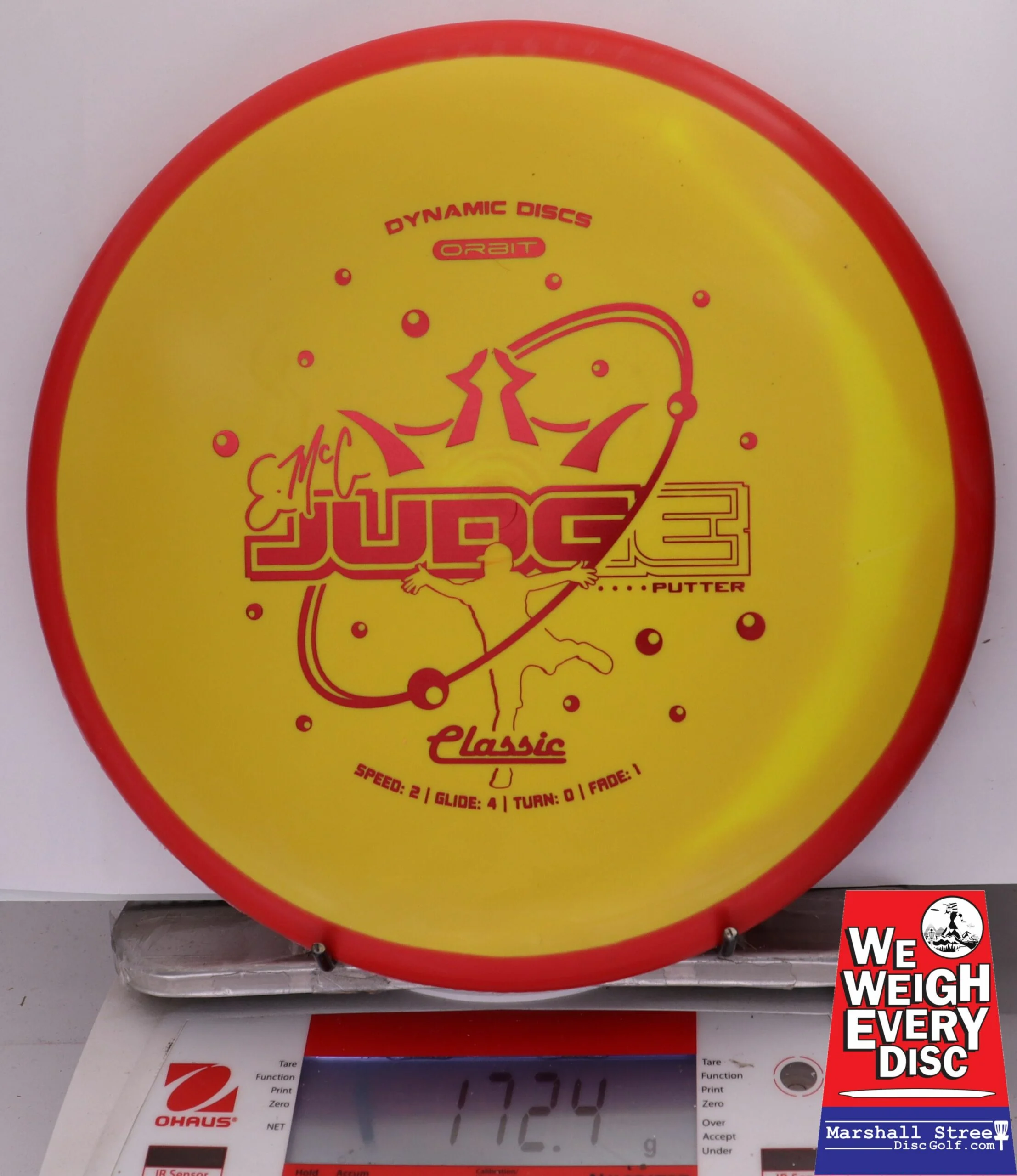 331406 Classic Orbit EMac Judge - #02 Red-Yellow, 172