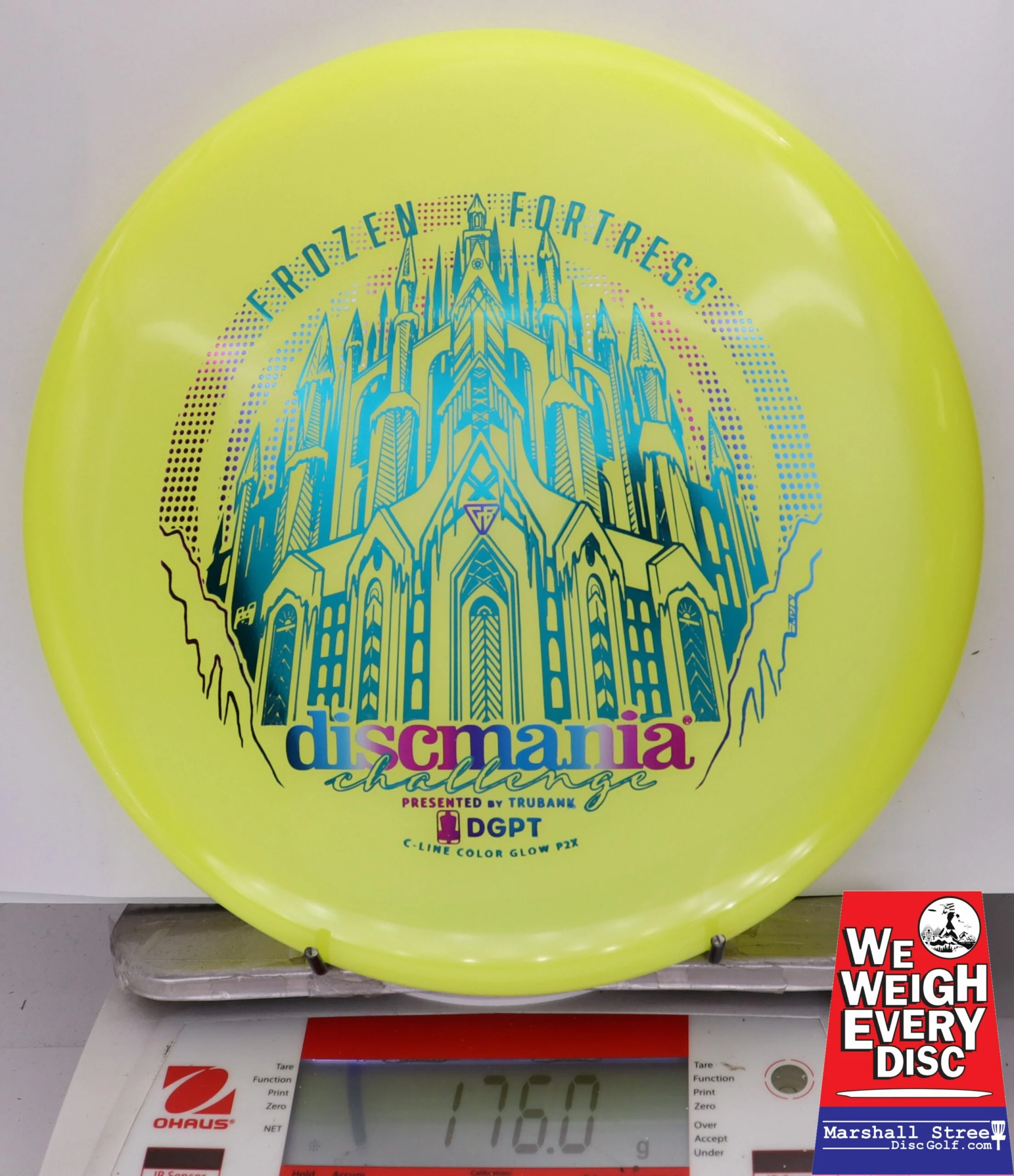 331540 Color Glow C-Line P2X, Gannon Buhr Discmania Challenge - #25 NYellow, 176