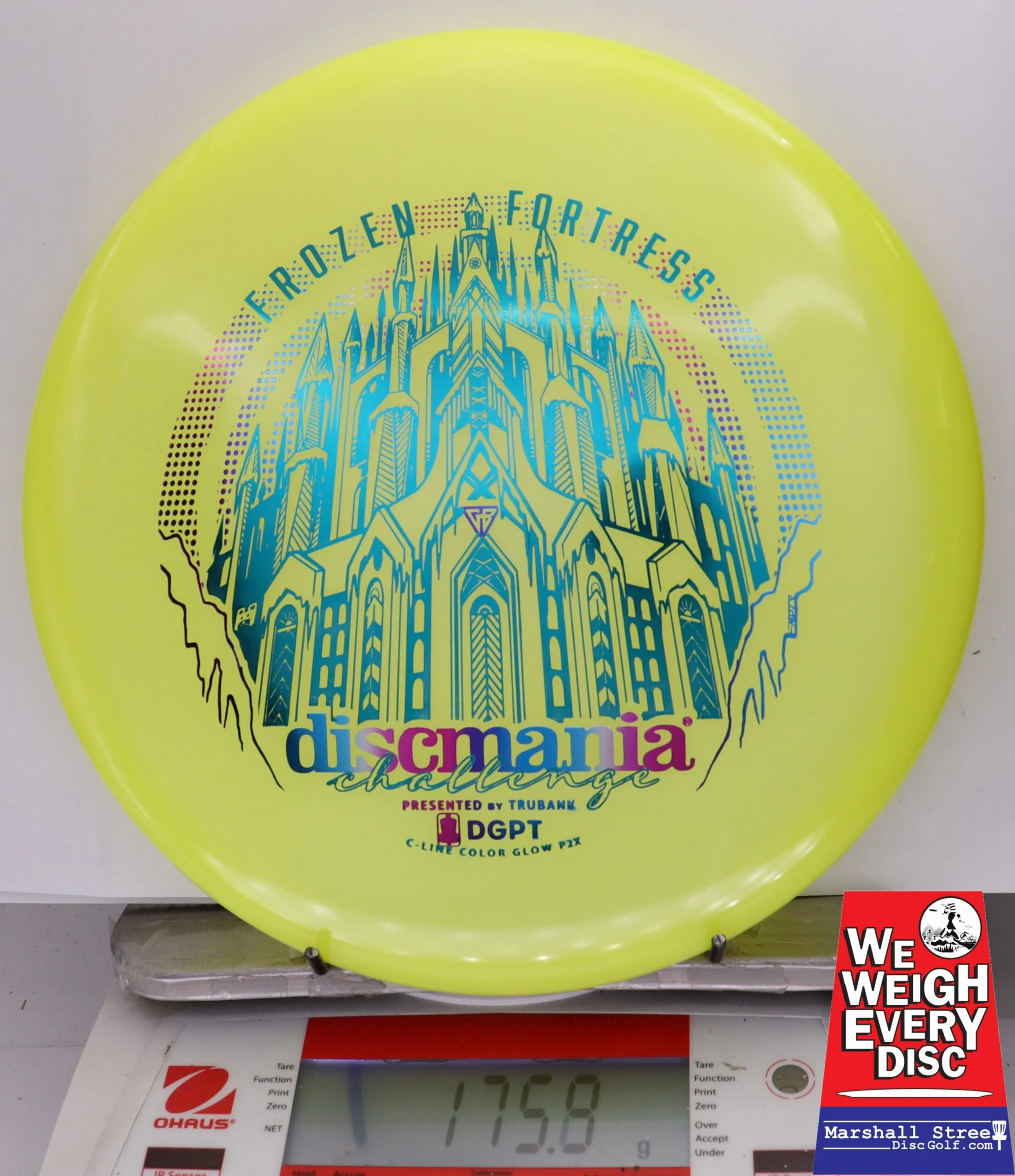 331541 Color Glow C-Line P2X, Gannon Buhr Discmania Challenge - #26 NYellow, 176