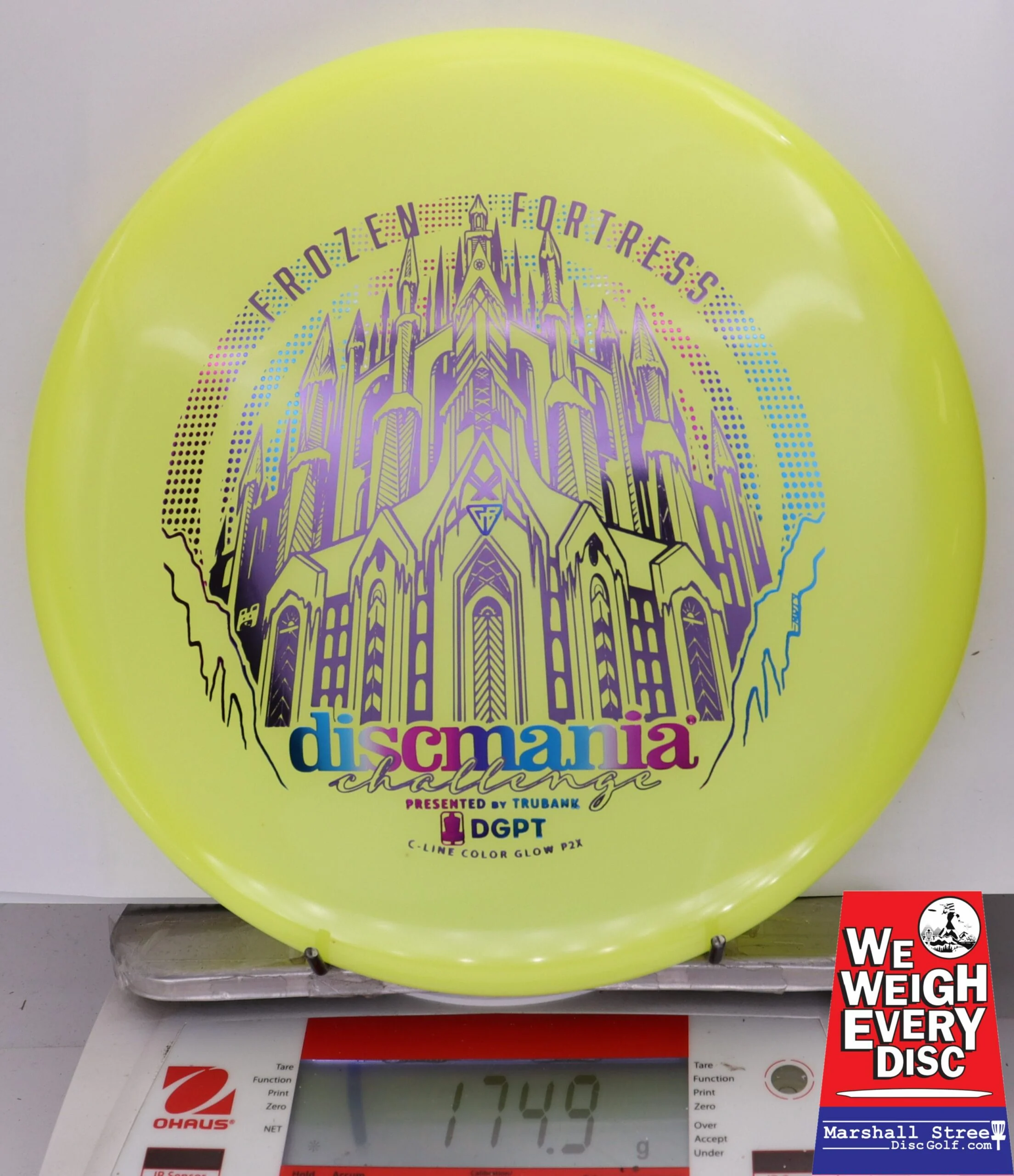 331543 Color Glow C-Line P2X, Gannon Buhr Discmania Challenge - #28 NYellow, 175