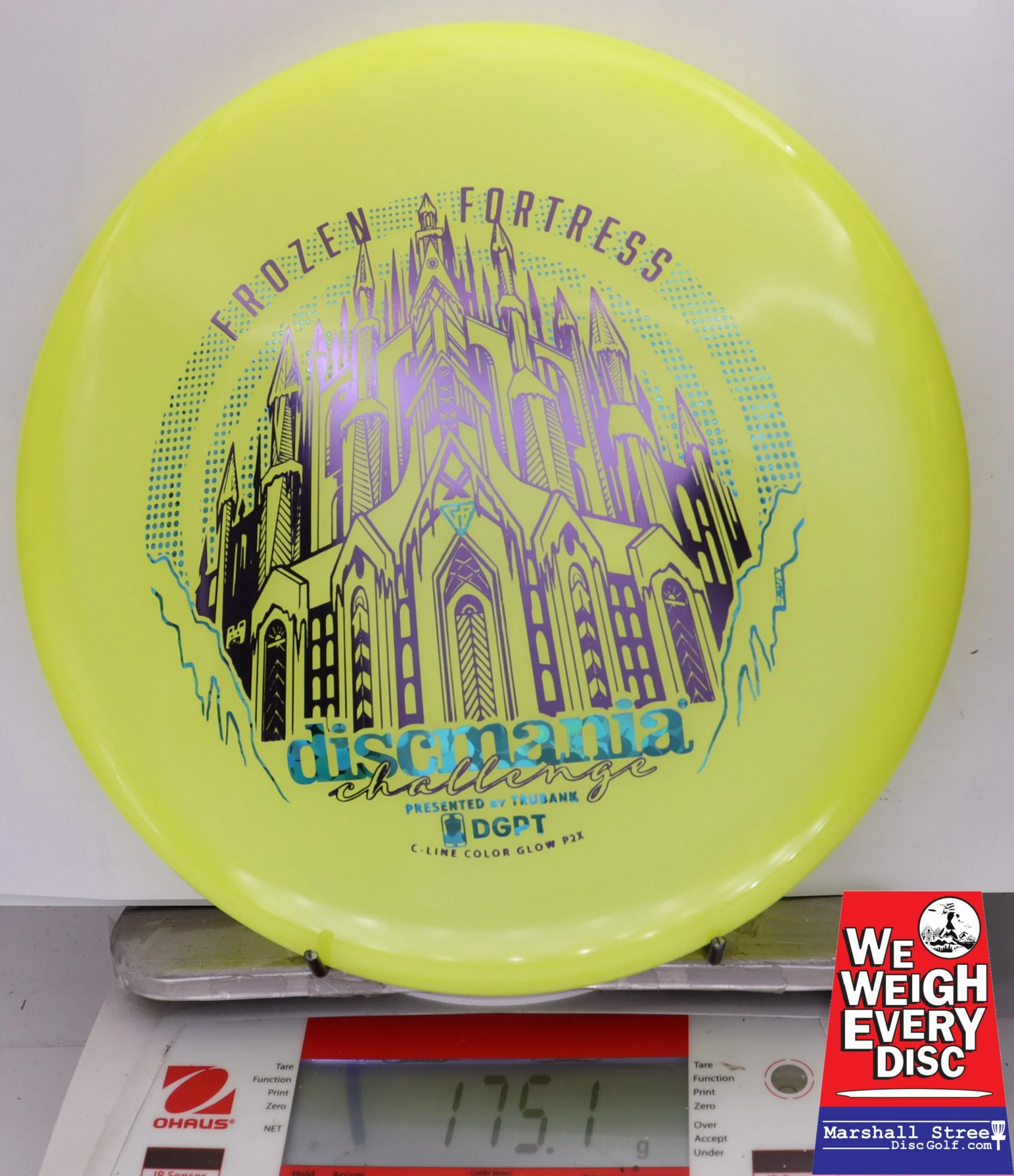 331545 Color Glow C-Line P2X, Gannon Buhr Discmania Challenge - #30 NYellow, 175