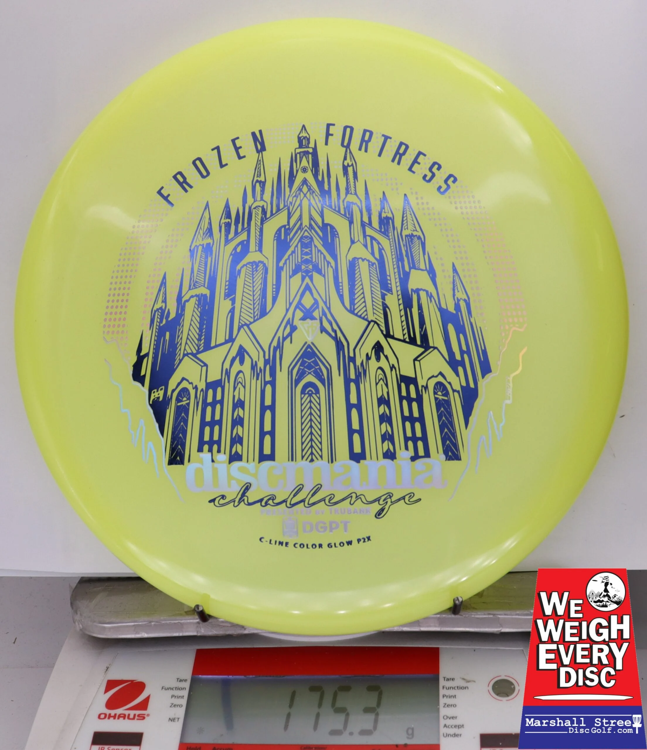 331549 Color Glow C-Line P2X, Gannon Buhr Discmania Challenge - #34 NYellow, 175