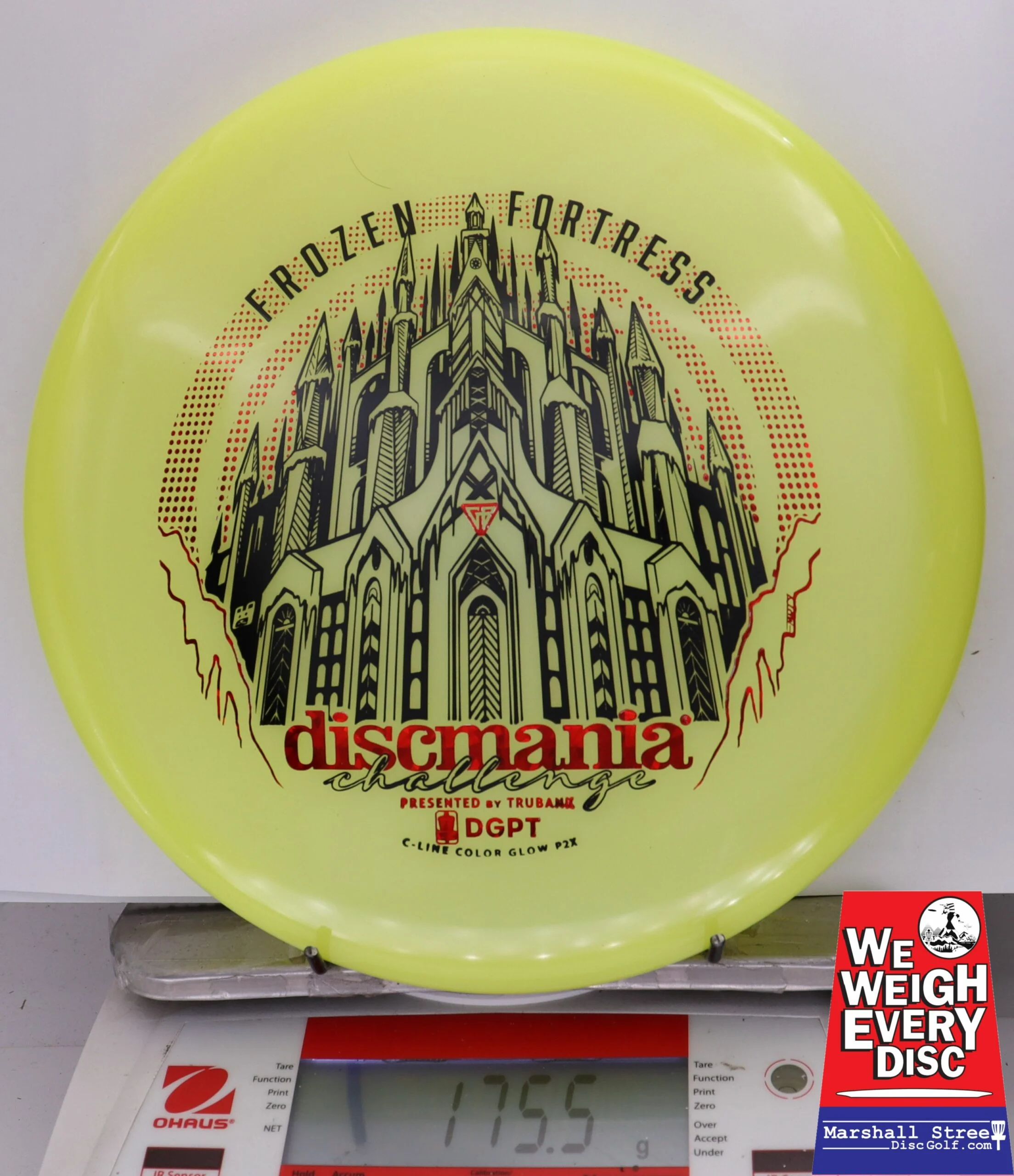 331550 Color Glow C-Line P2X, Gannon Buhr Discmania Challenge - #35 NYellow, 176