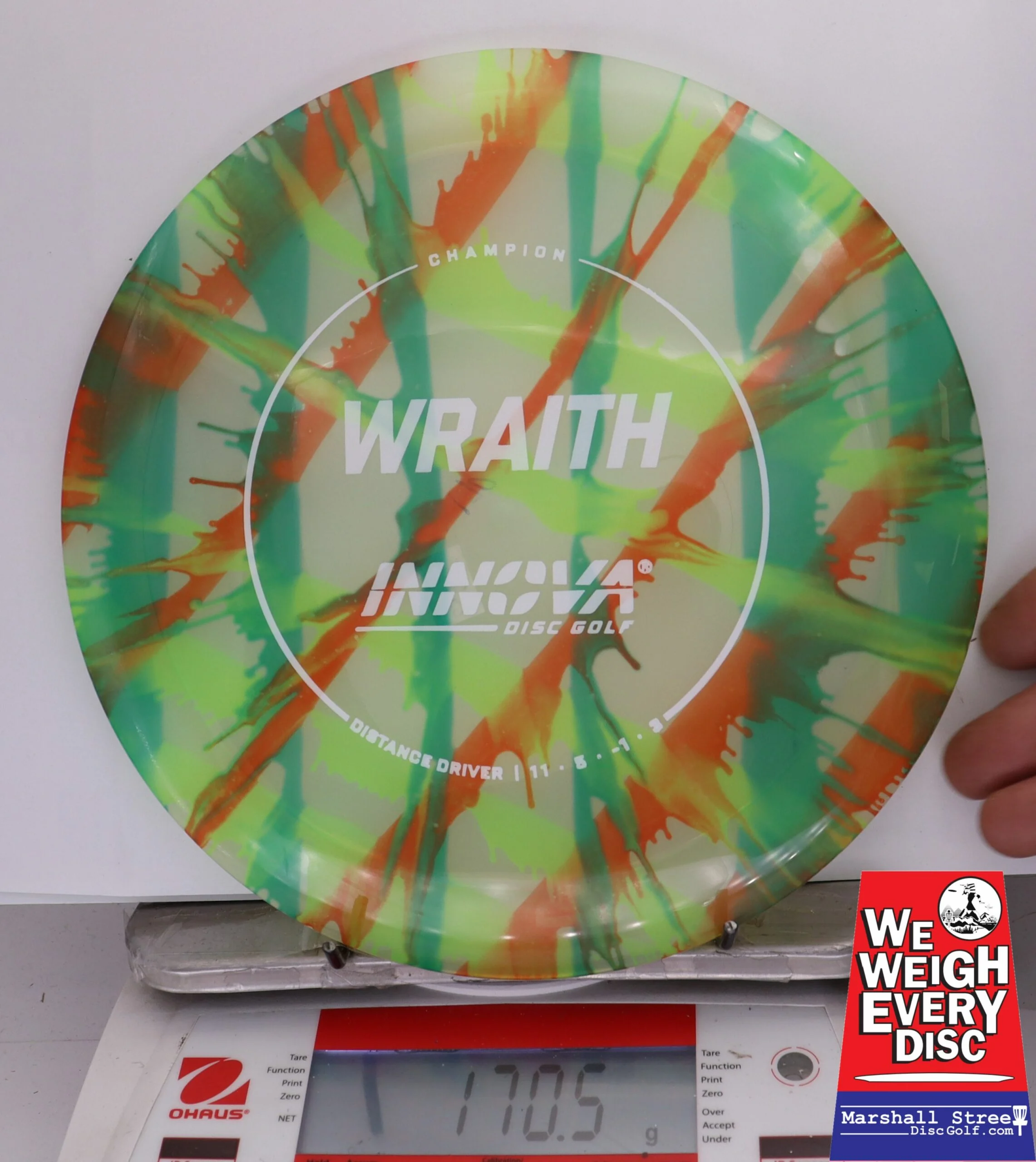 332802 Tie-Dye Champion Wraith - #352 GreenOrange Grid, 171