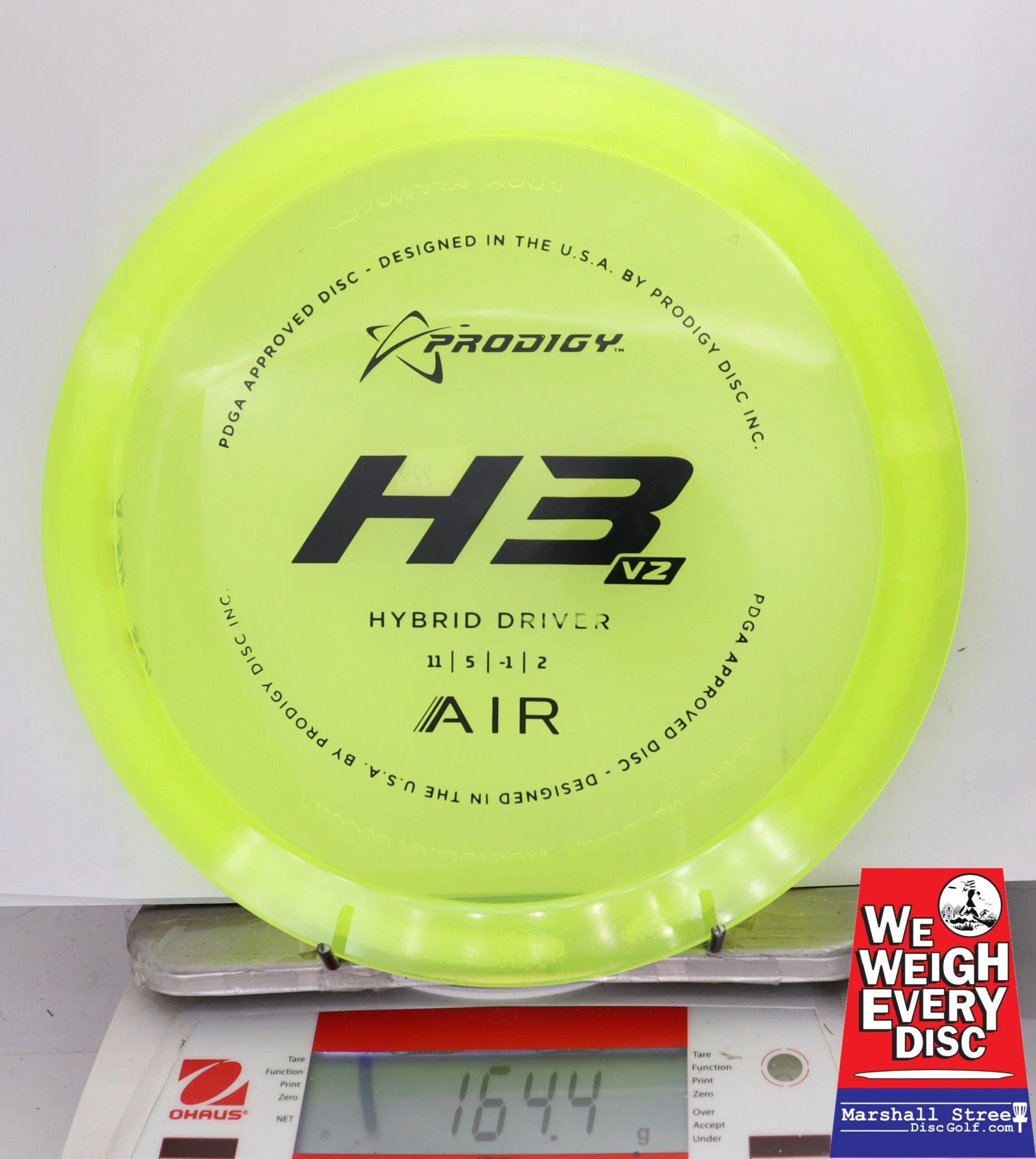 334363 Prodigy H3 V2, Air - #229 NYellow, 164