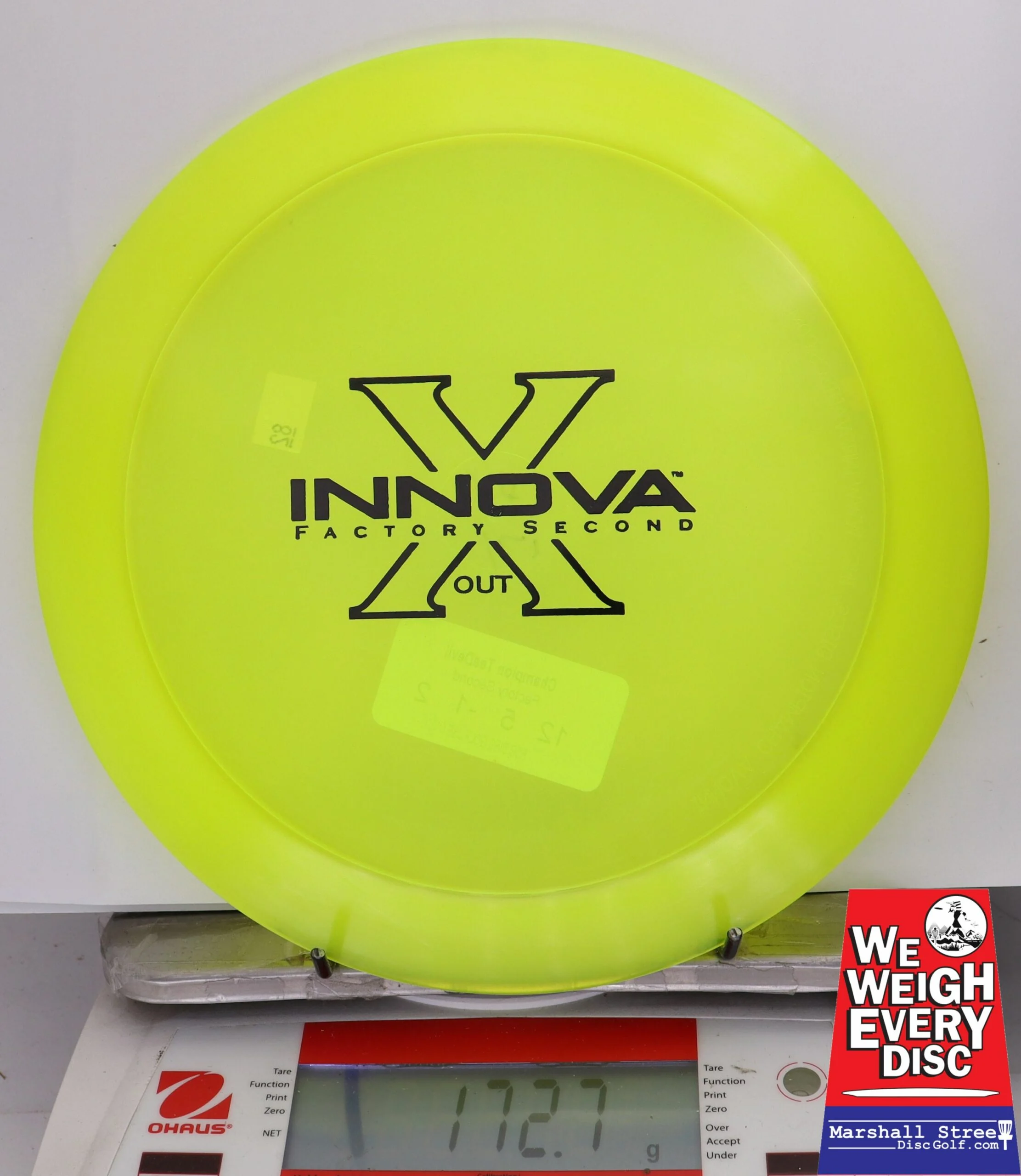 336054 X-Out Champion Teedevil - #82 Yellow, 173
