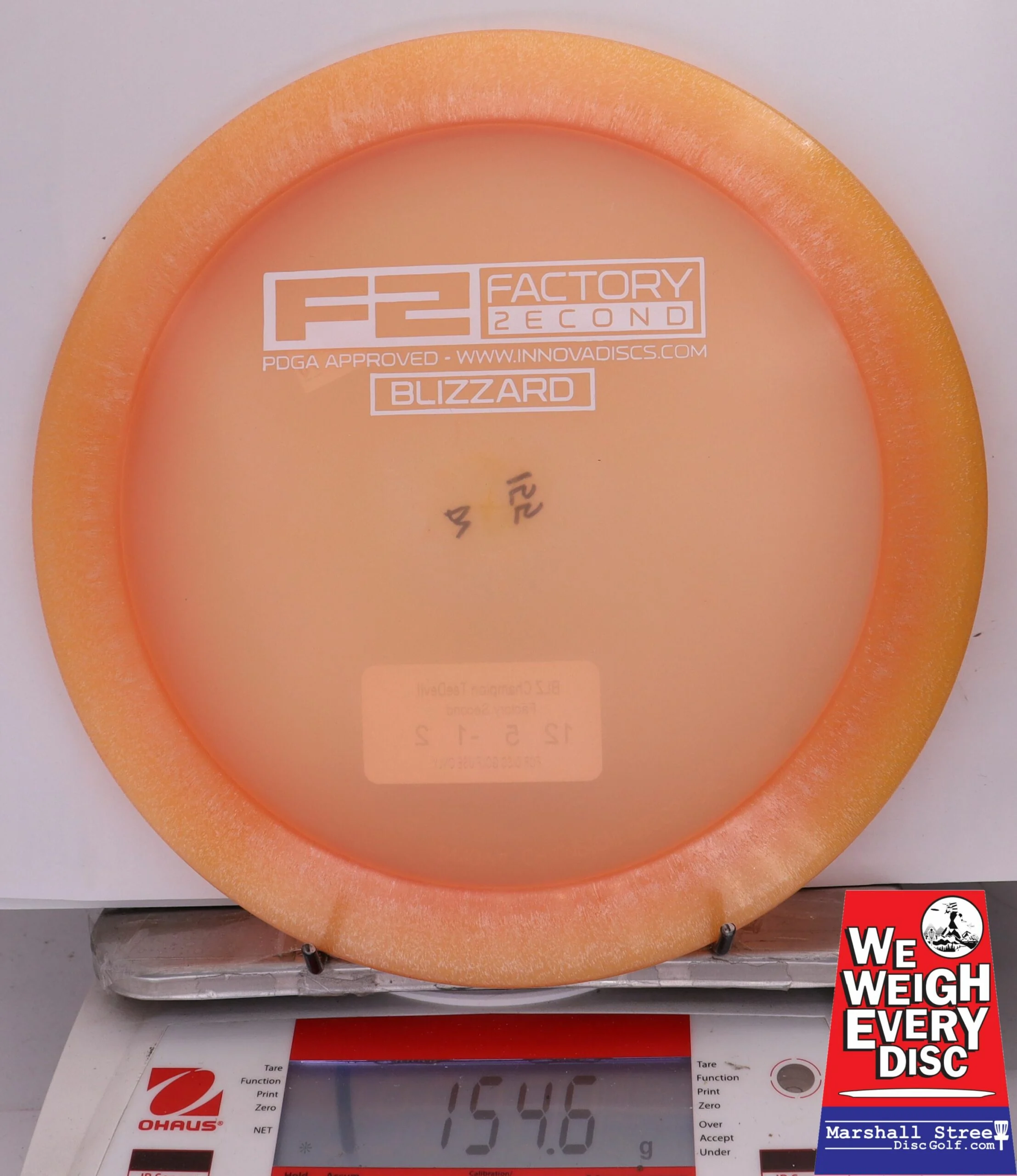 336320 X-Out Blizzard Teedevil - #70 LtOrange, 155