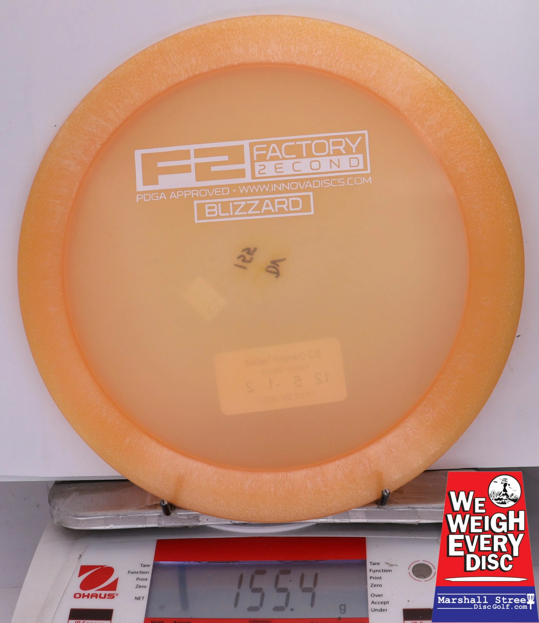 336322 X-Out Blizzard Teedevil - #72 LtOrange, 155