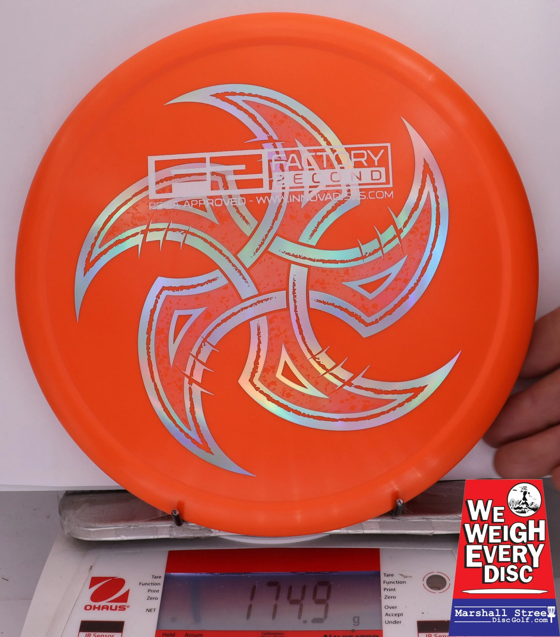 336372 X-Out Star Animal - #67 Orange, 175