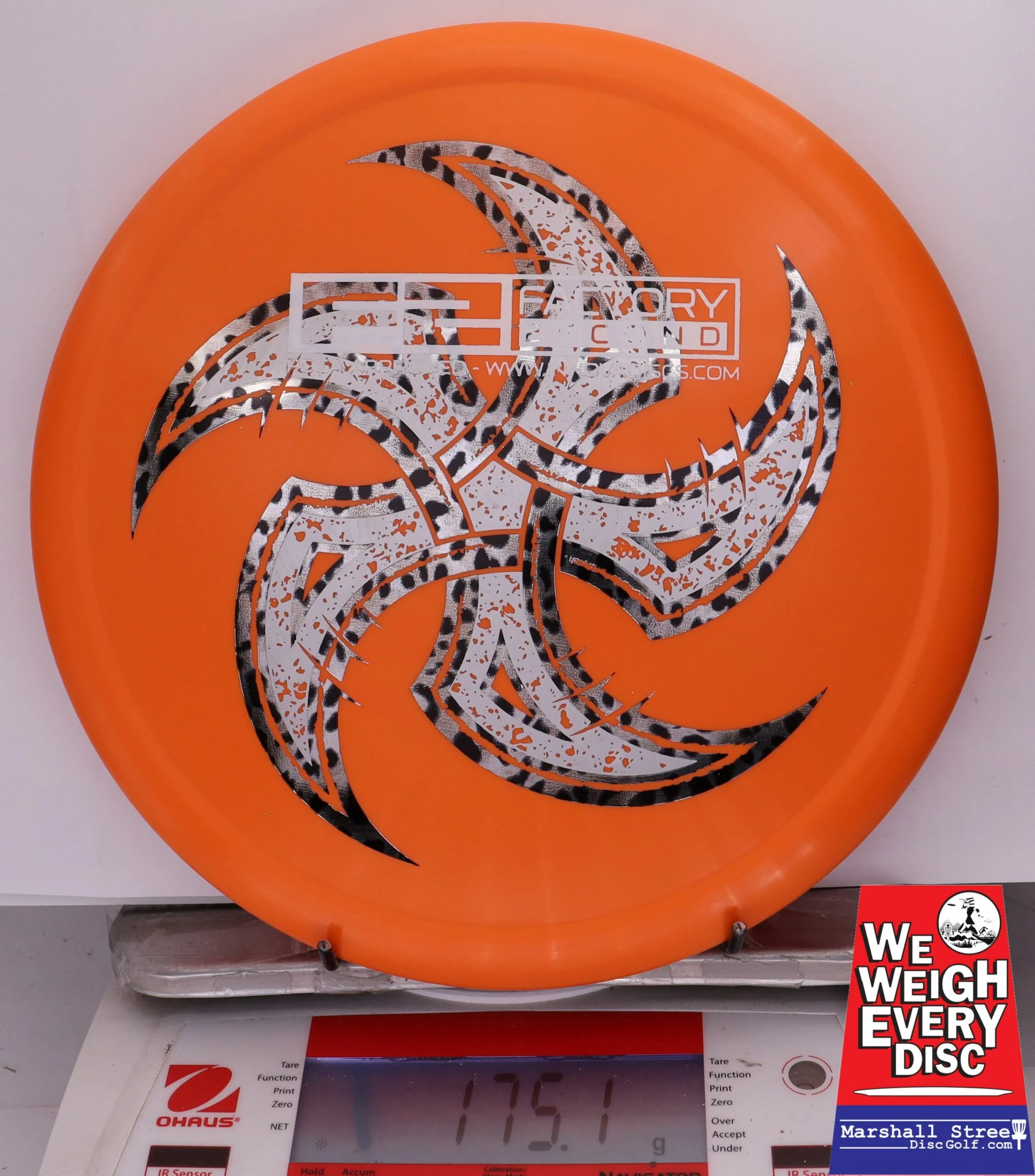 336375 X-Out Star Animal - #69 Orange, 175