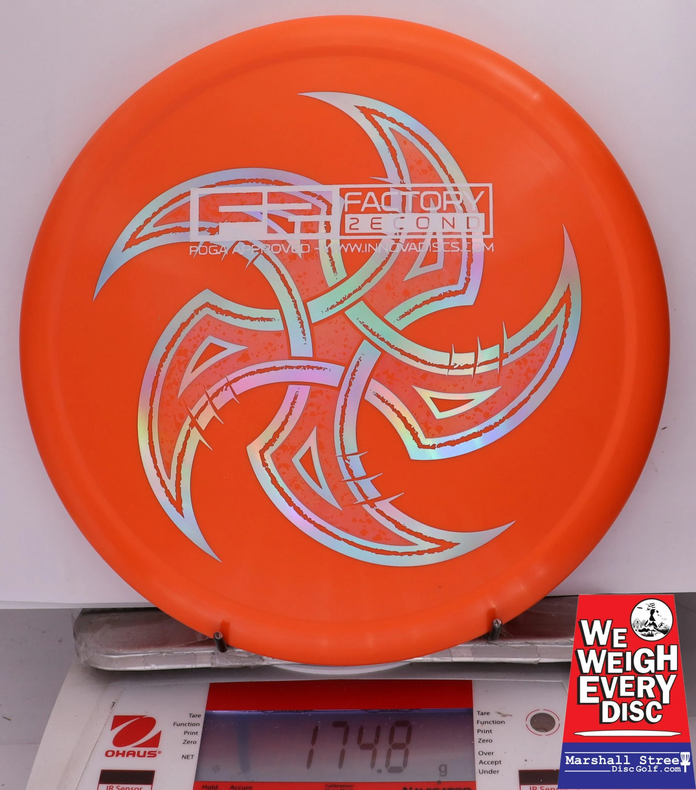 336376 X-Out Star Animal - #70 Orange, 175