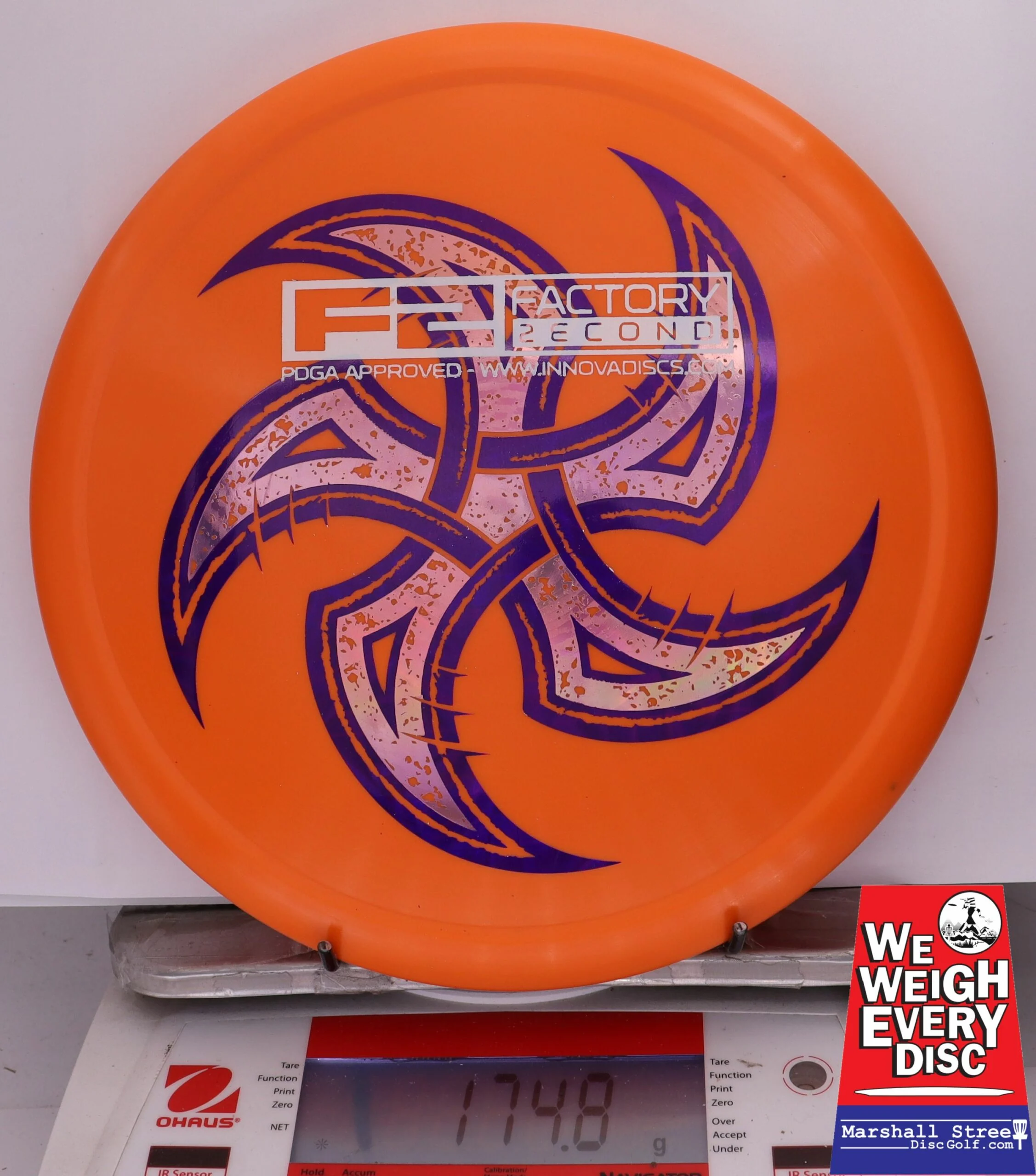 336381 X-Out Star Animal - #73 Orange, 175