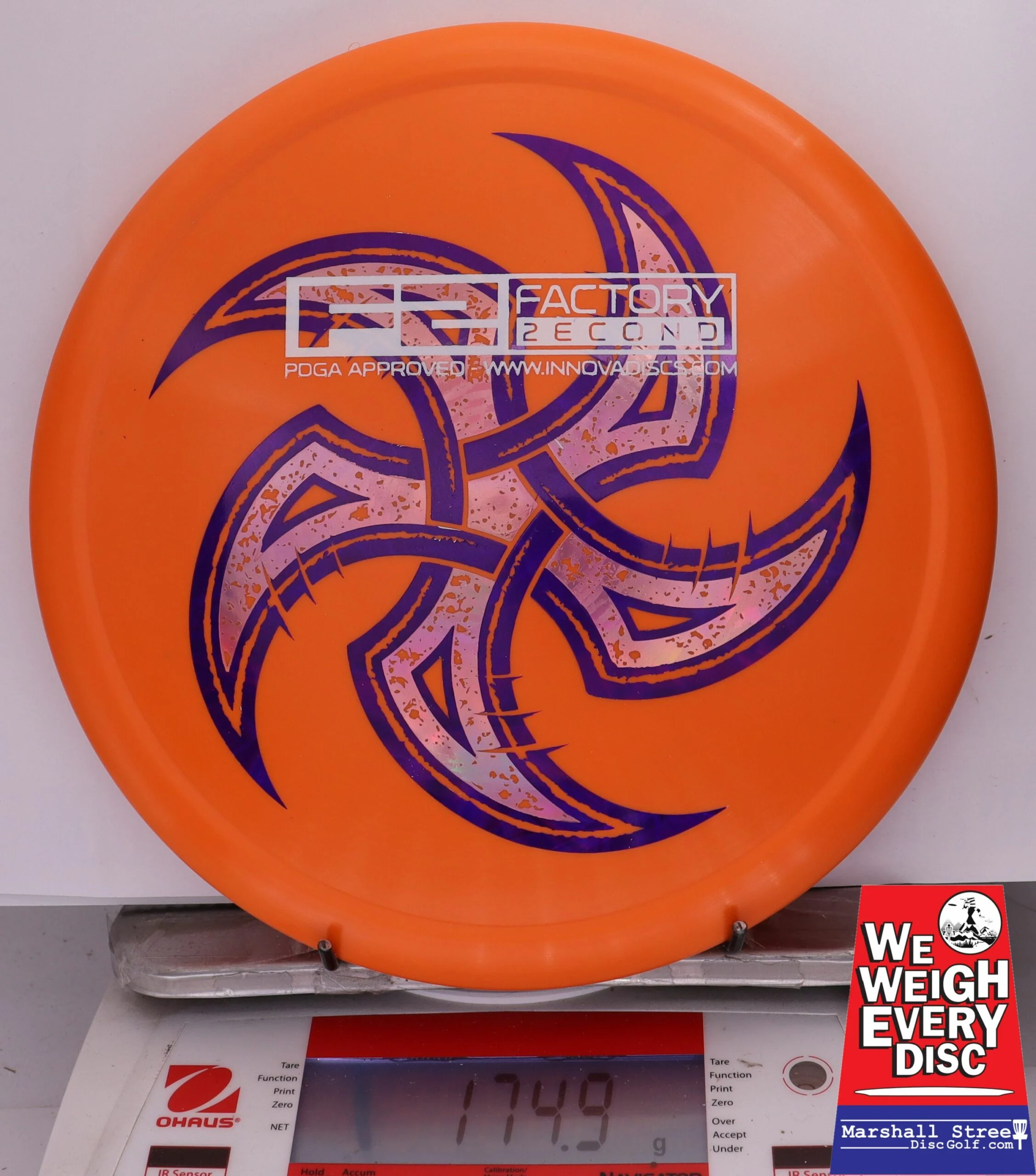 336383 X-Out Star Animal - #75 Orange, 175