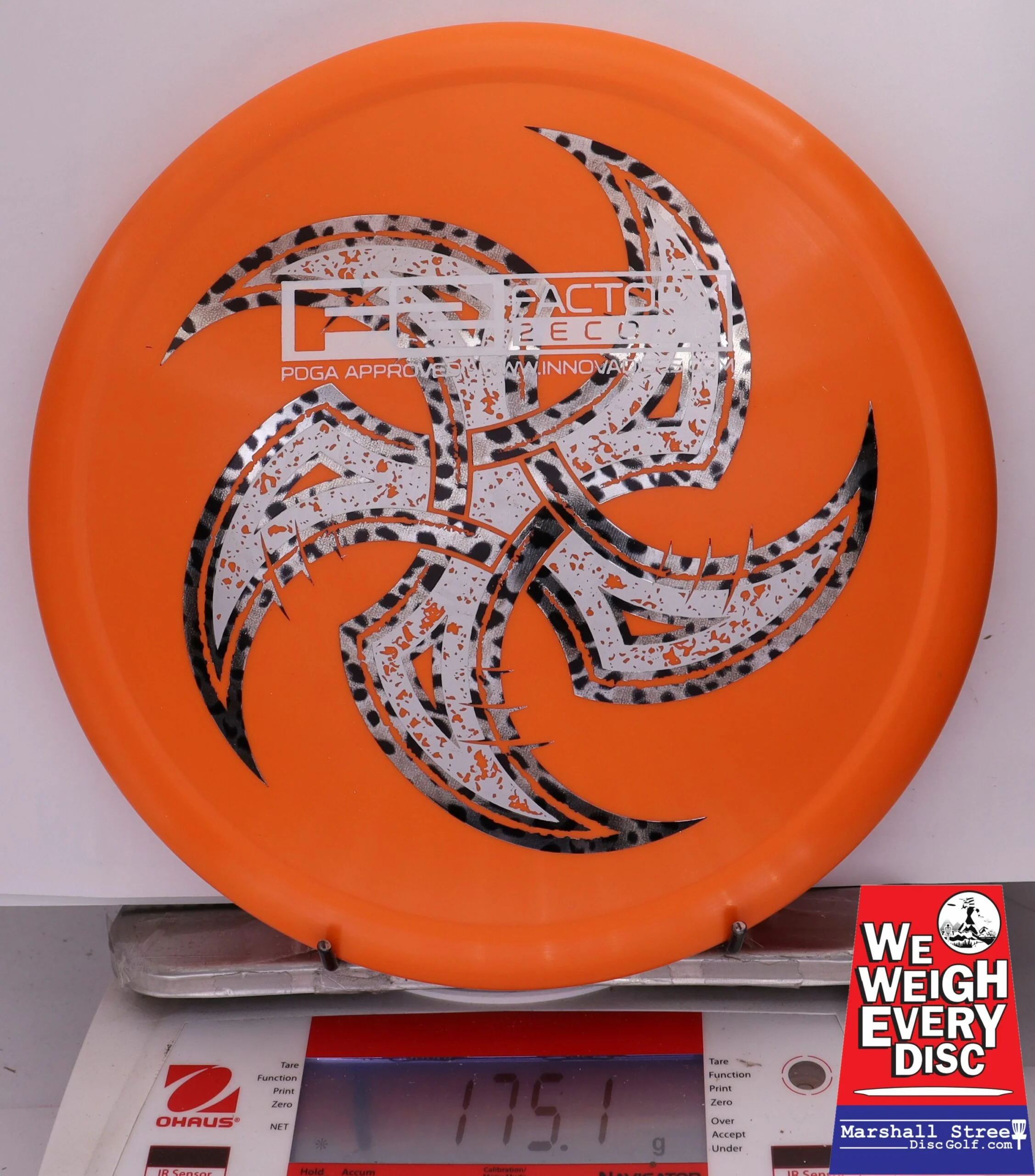 336385 X-Out Star Animal - #77 Orange, 175