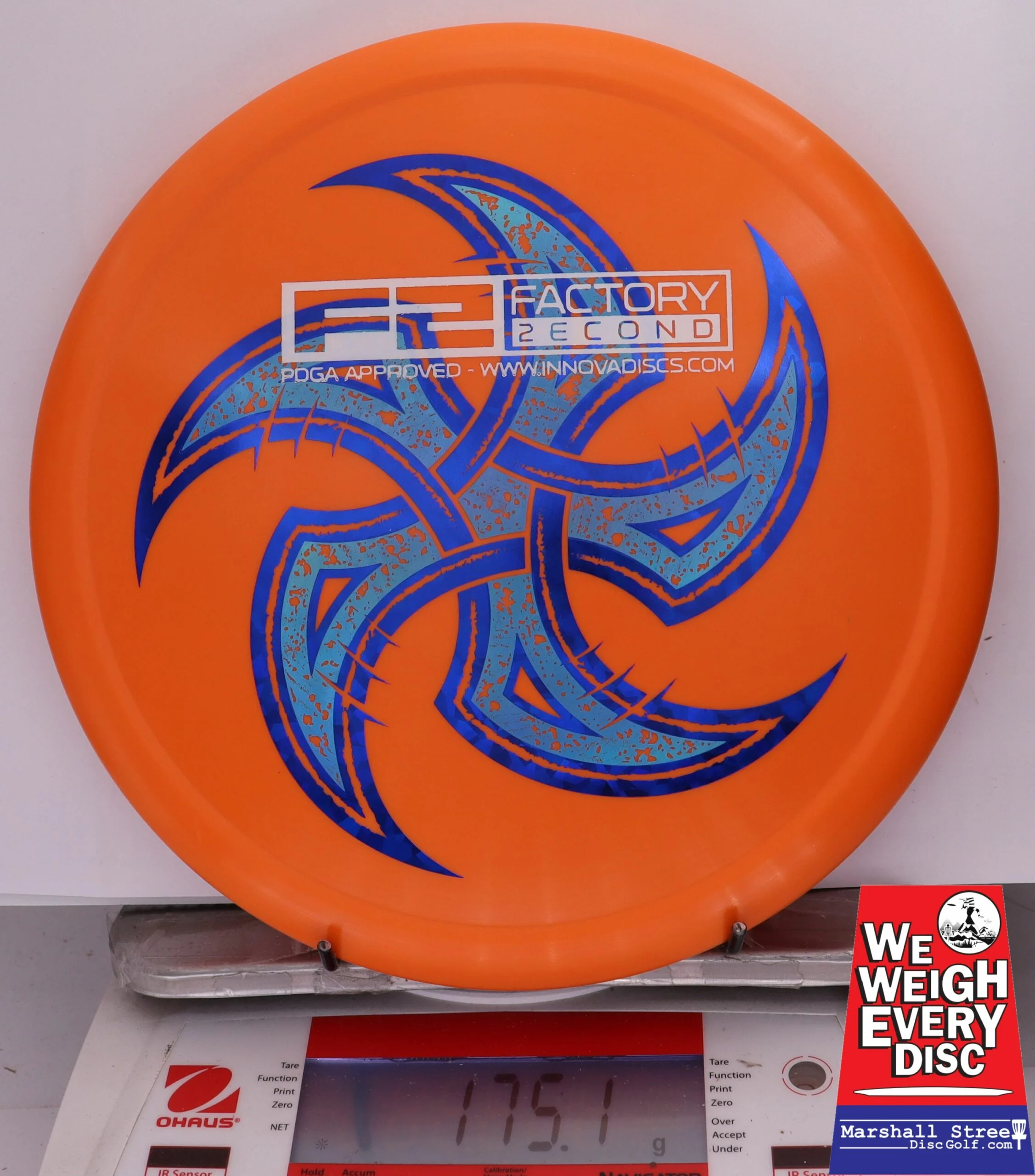 336386 X-Out Star Animal - #78 Orange, 175