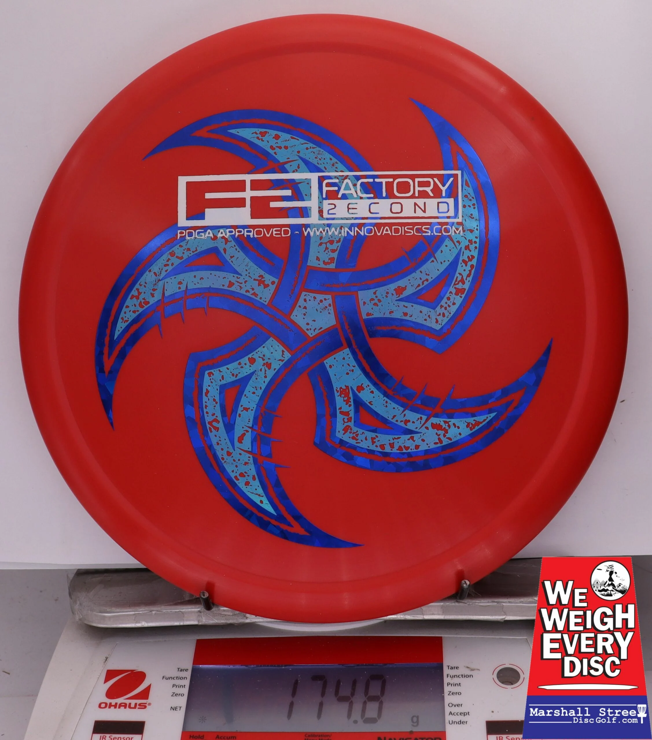 336392 X-Out Star Animal - #84 Red, 175