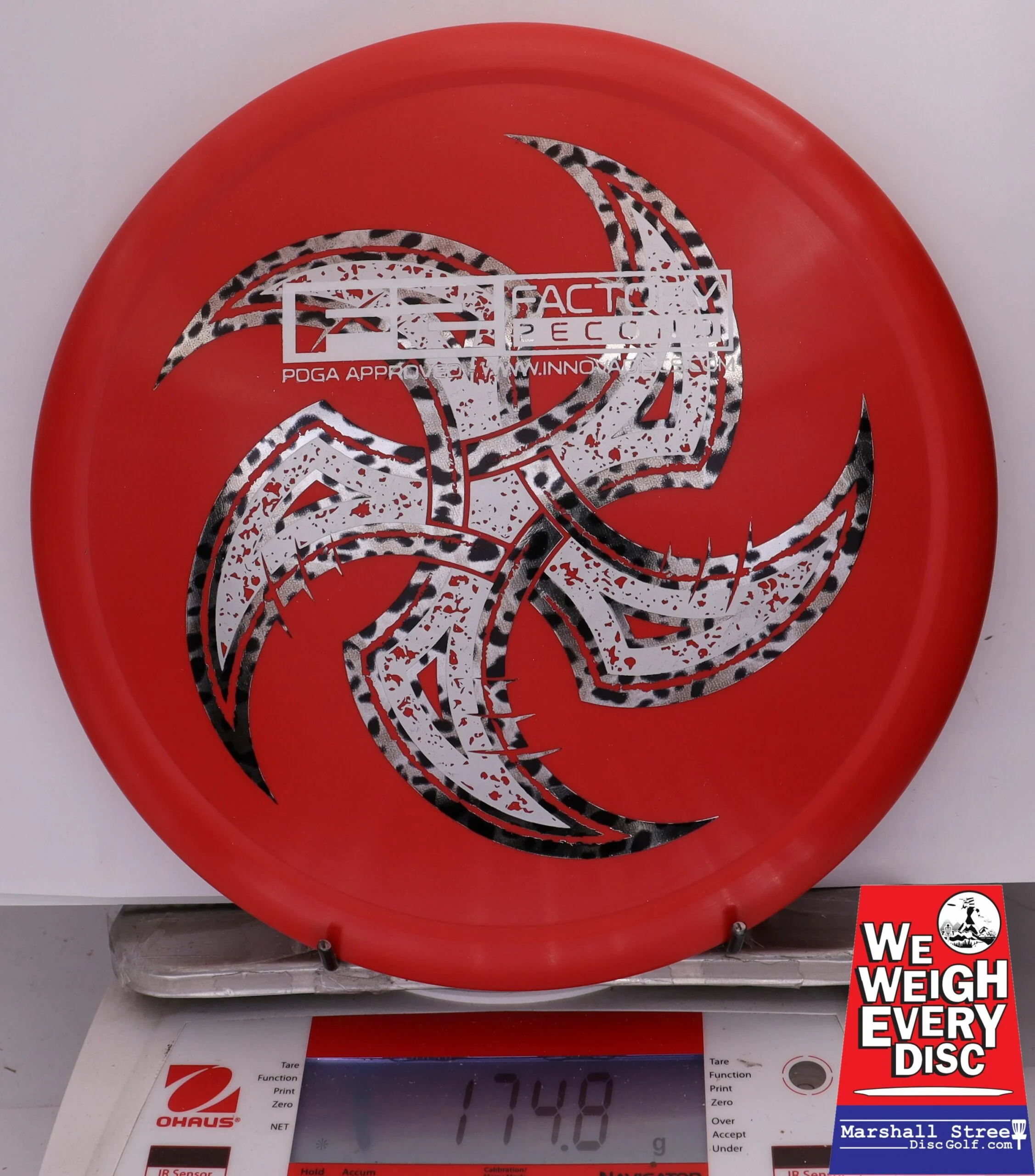 336393 X-Out Star Animal - #85 Red, 175
