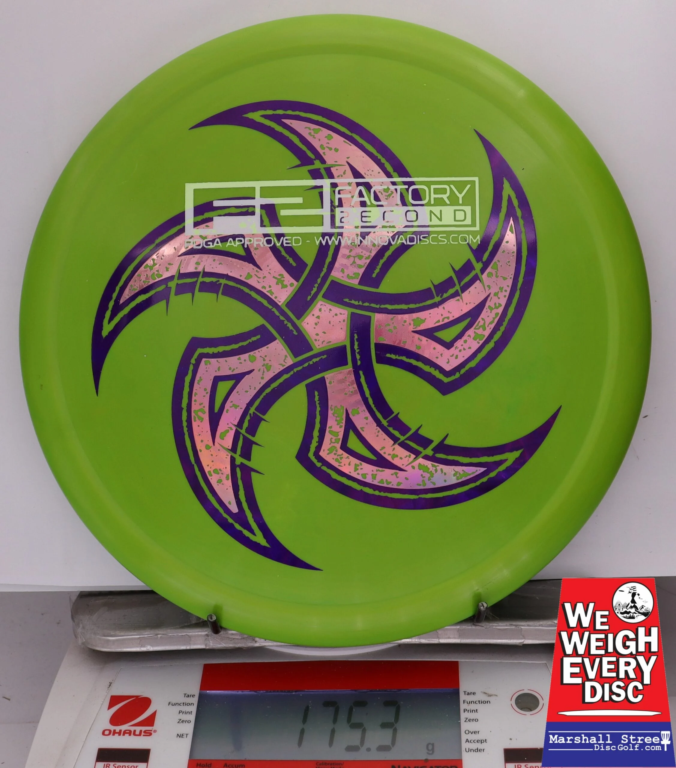 336397 X-Out Star Animal - #89 Green, 175