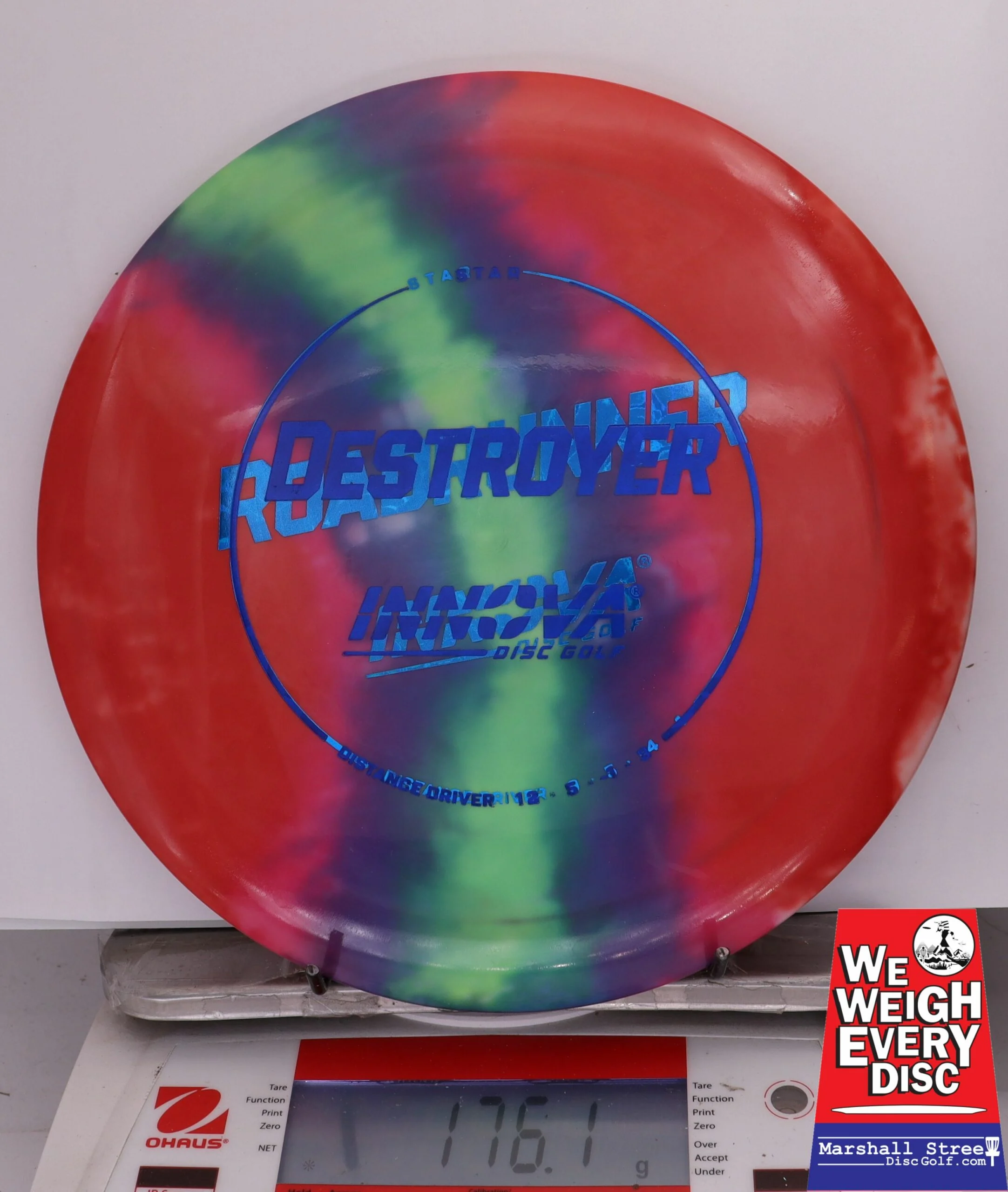 336696 X-Out Tie-Dye Star Destroyer - #69 RedBlueGreen Lines, 176