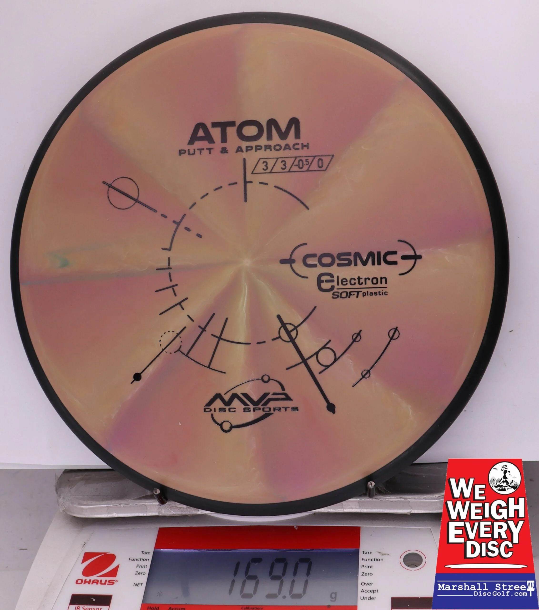 340514 Cosmic Electron Atom - #441 Orange, 169