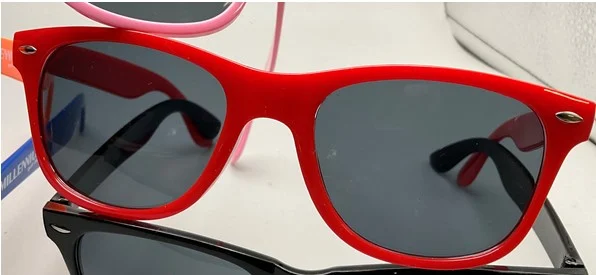 341010 Millennium Sunglasses - Red