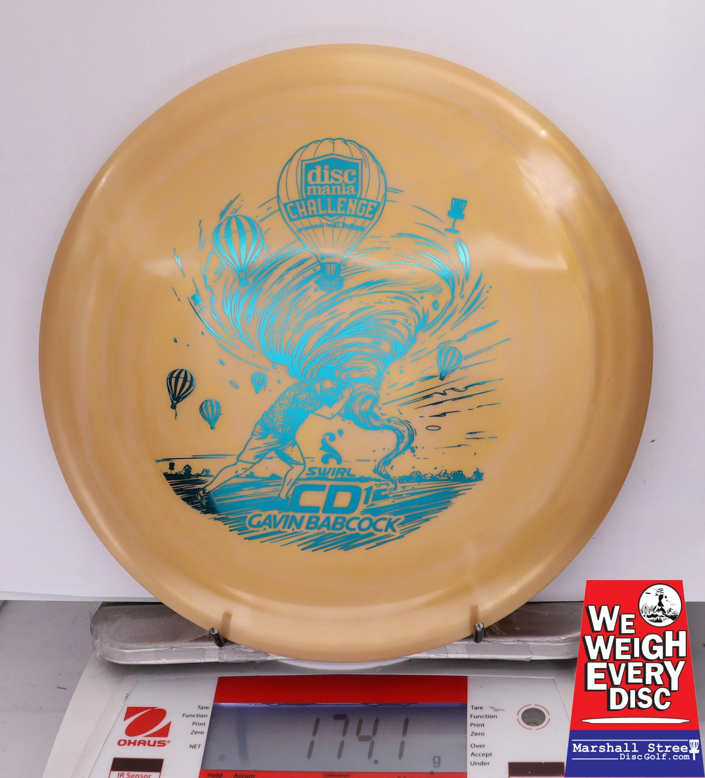 341676 Swirl S-Line CD1, Gavin Babcock L.E. - #03 Gold, 174