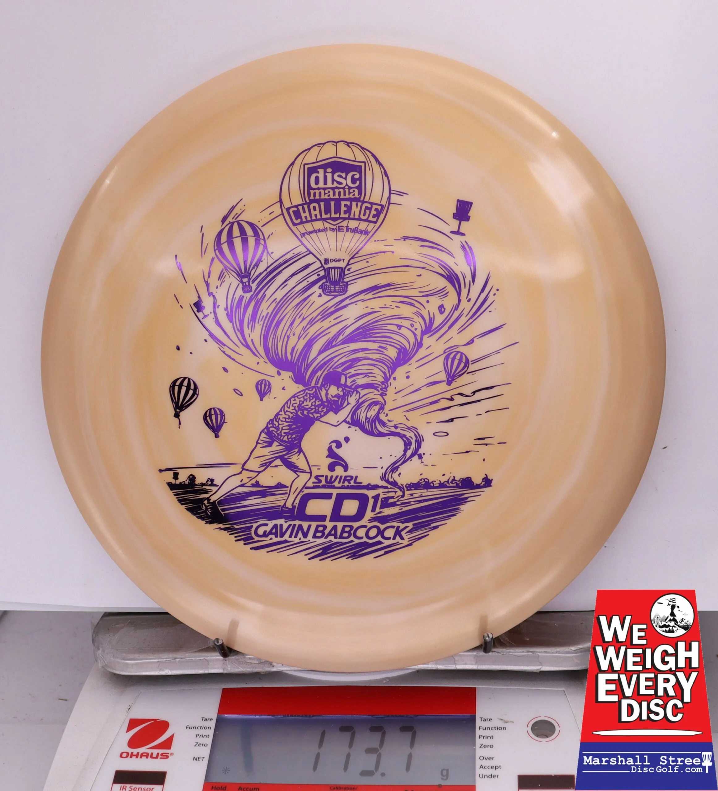 341680 Swirl S-Line CD1, Gavin Babcock L.E. - #07 LtOrange, 174