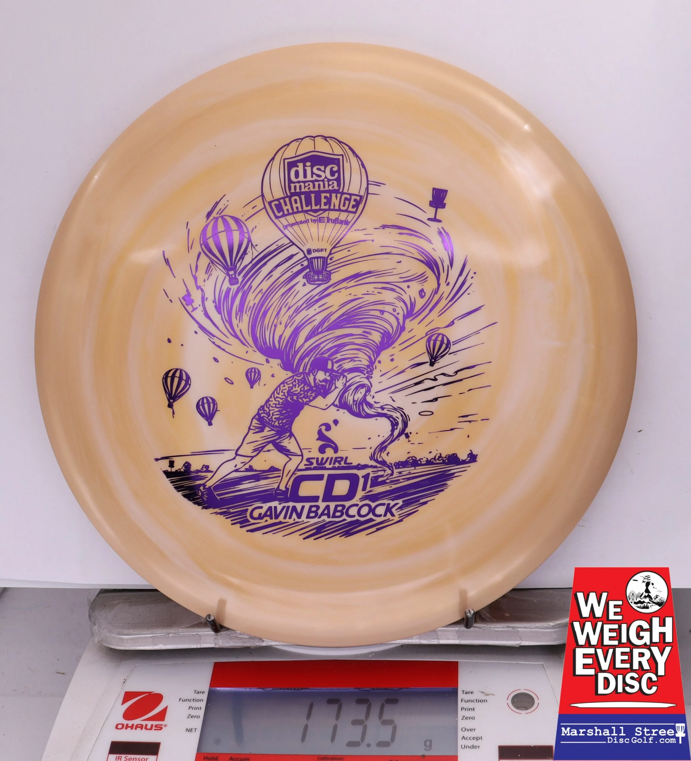 341681 Swirl S-Line CD1, Gavin Babcock L.E. - #08 LtOrange, 174
