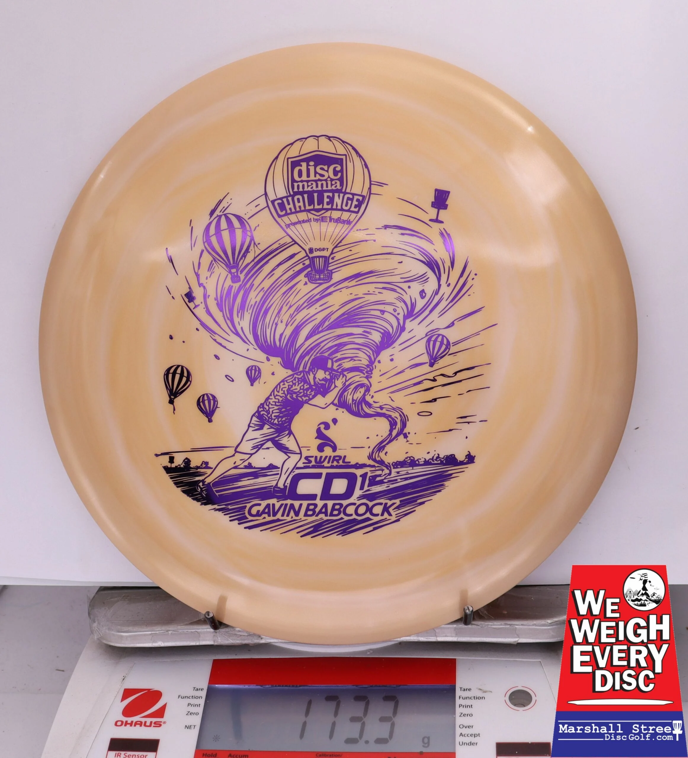 341682 Swirl S-Line CD1, Gavin Babcock L.E. - #09 LtOrange, 173