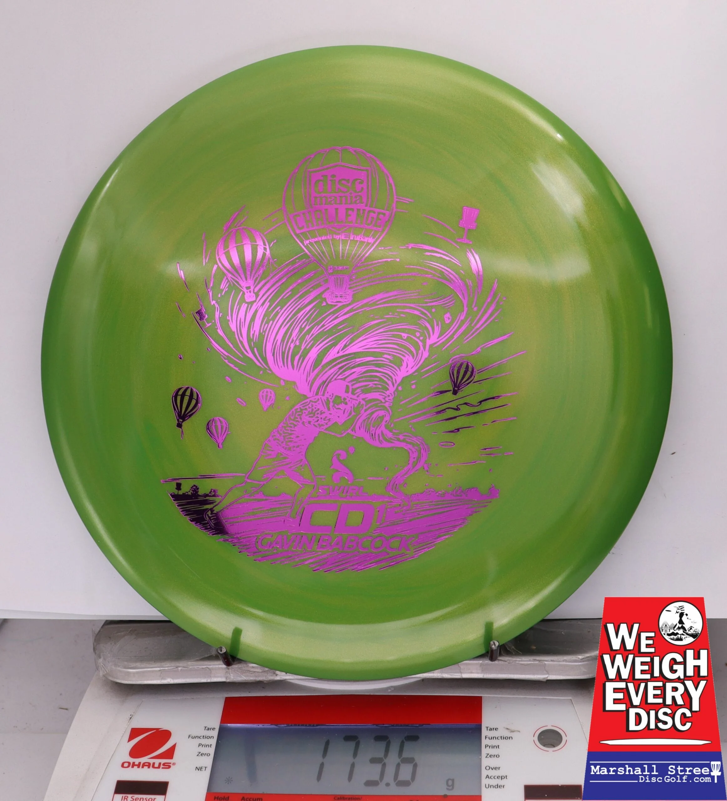 341691 Swirl S-Line CD1, Gavin Babcock L.E. - #16 Green, 174