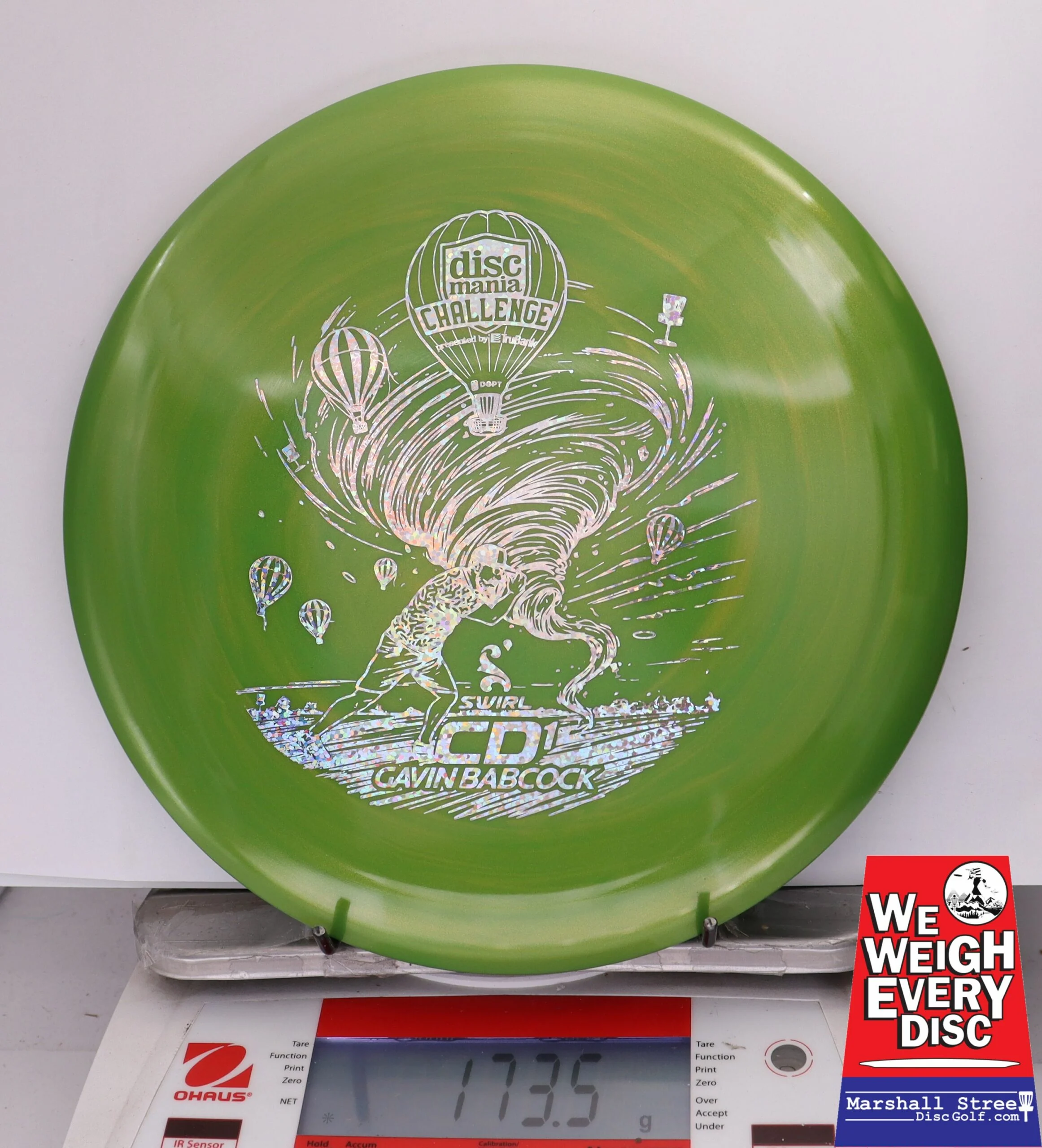 341693 Swirl S-Line CD1, Gavin Babcock L.E. - #18 Green, 174