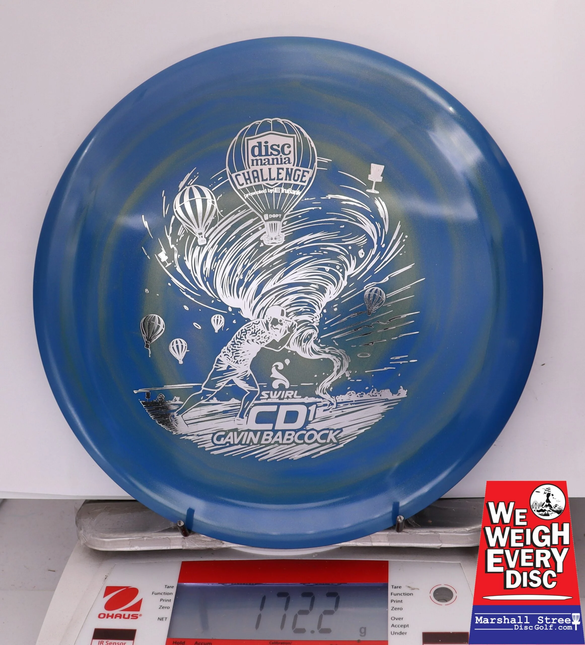 341707 Swirl S-Line CD1, Gavin Babcock L.E. - #30 Blue, 172