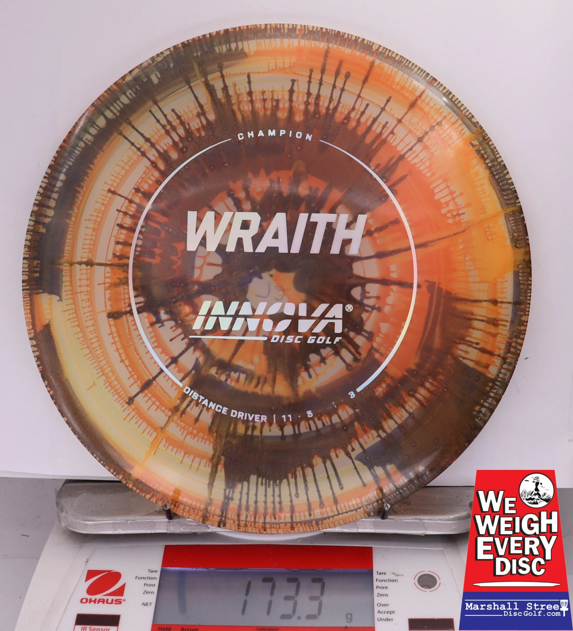 343344 Tie-Dye Champion Wraith - #450 OrangeBlack Mess, 173