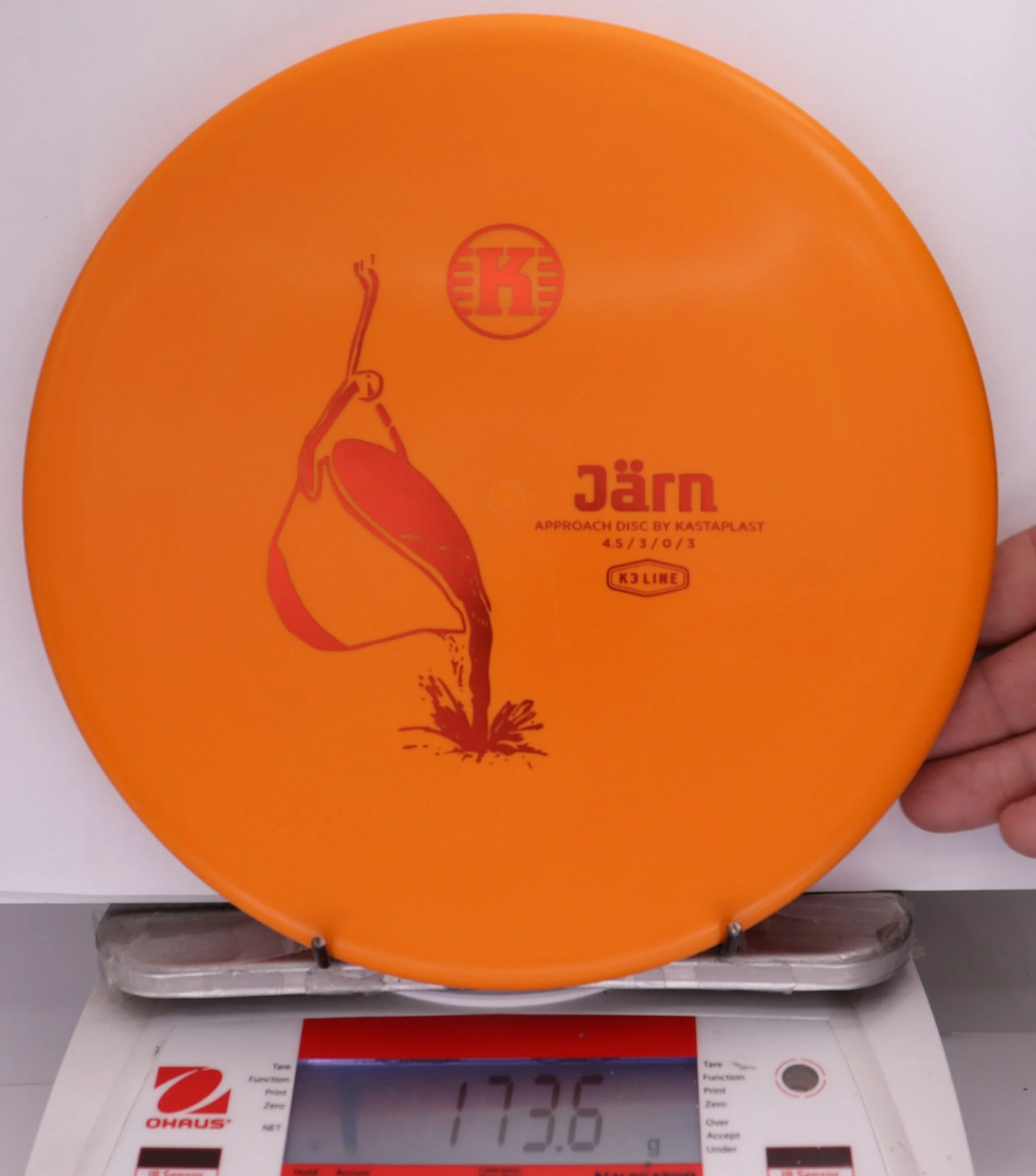 345423 K3 Järn - #301 Orange, 174