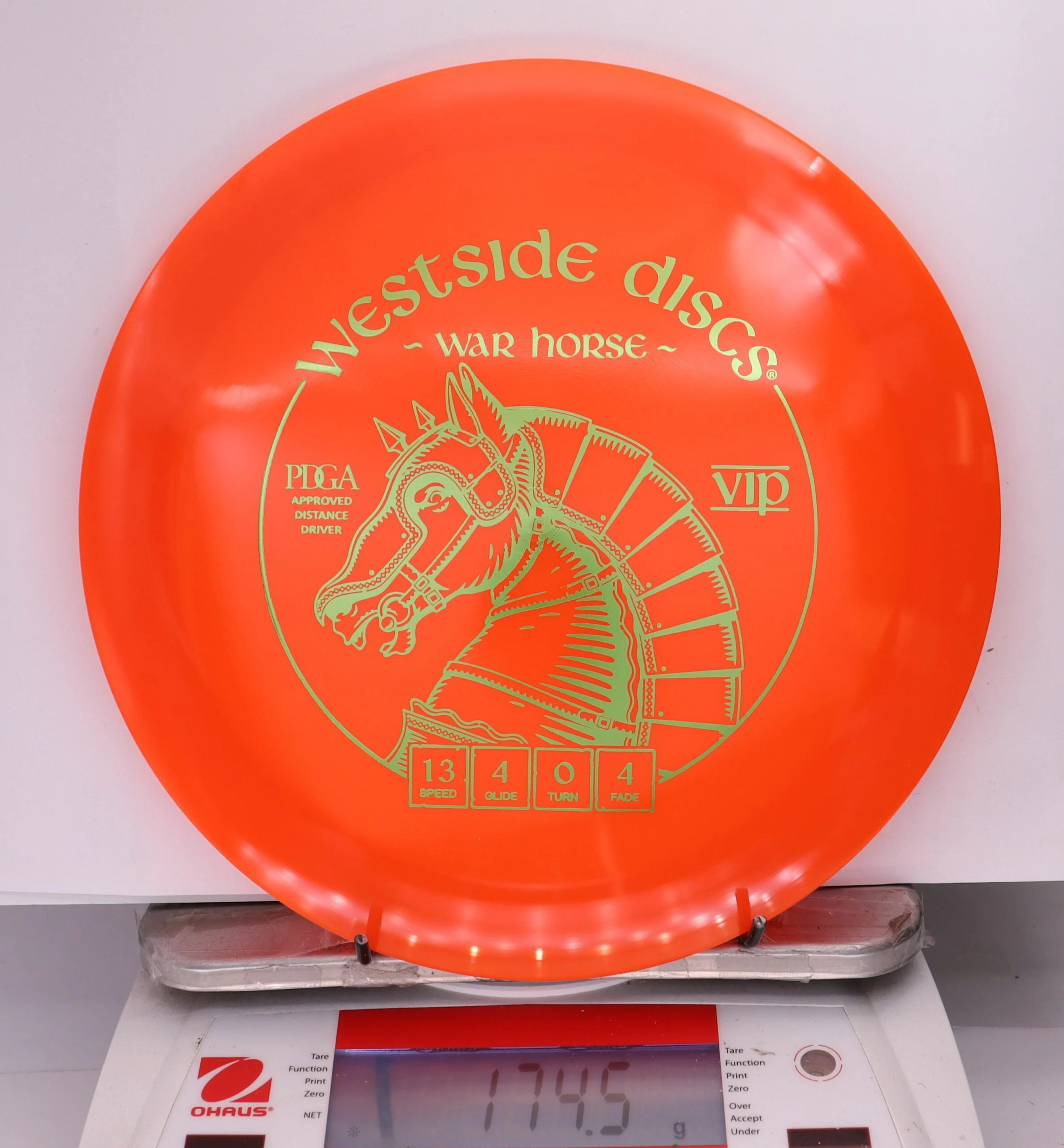 347231 VIP War Horse - #302 Orange, 175