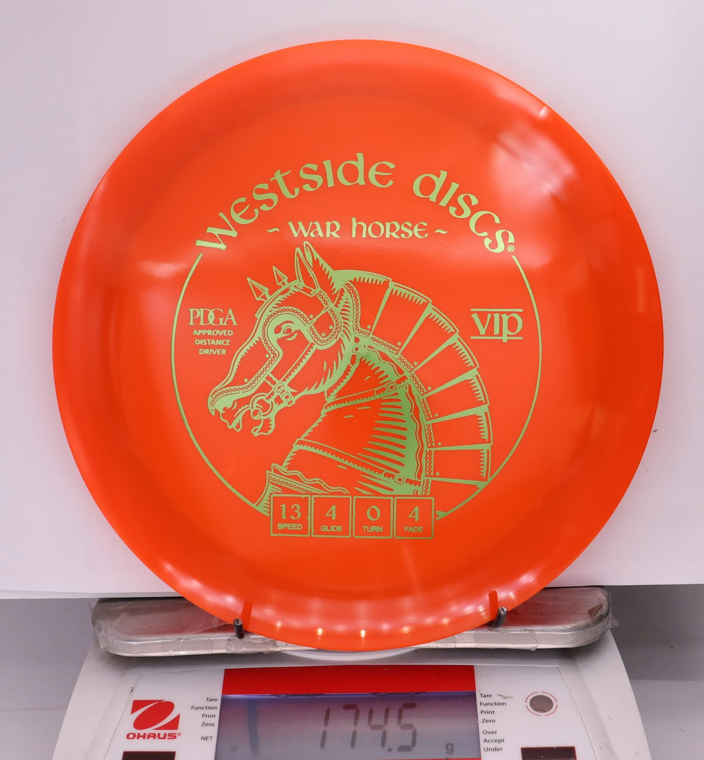 347232 VIP War Horse - #303 Orange, 175